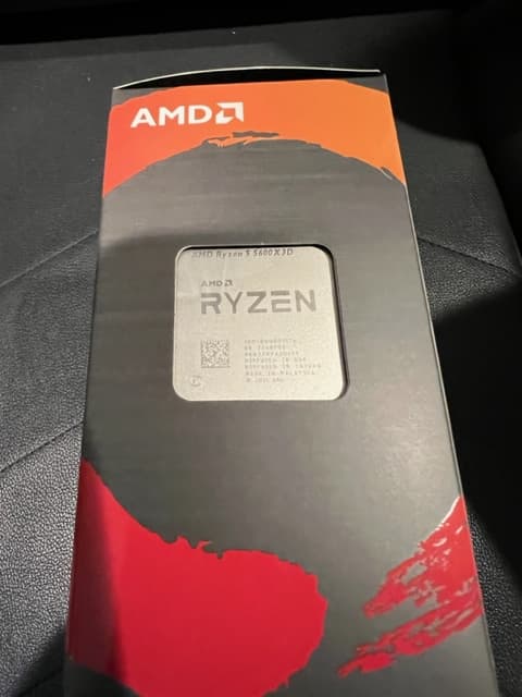 AMD Ryzen 5 5600X3D Vermeer AM4 3.3GHz 6-Core Boxed Processor - Heatsink Not Included