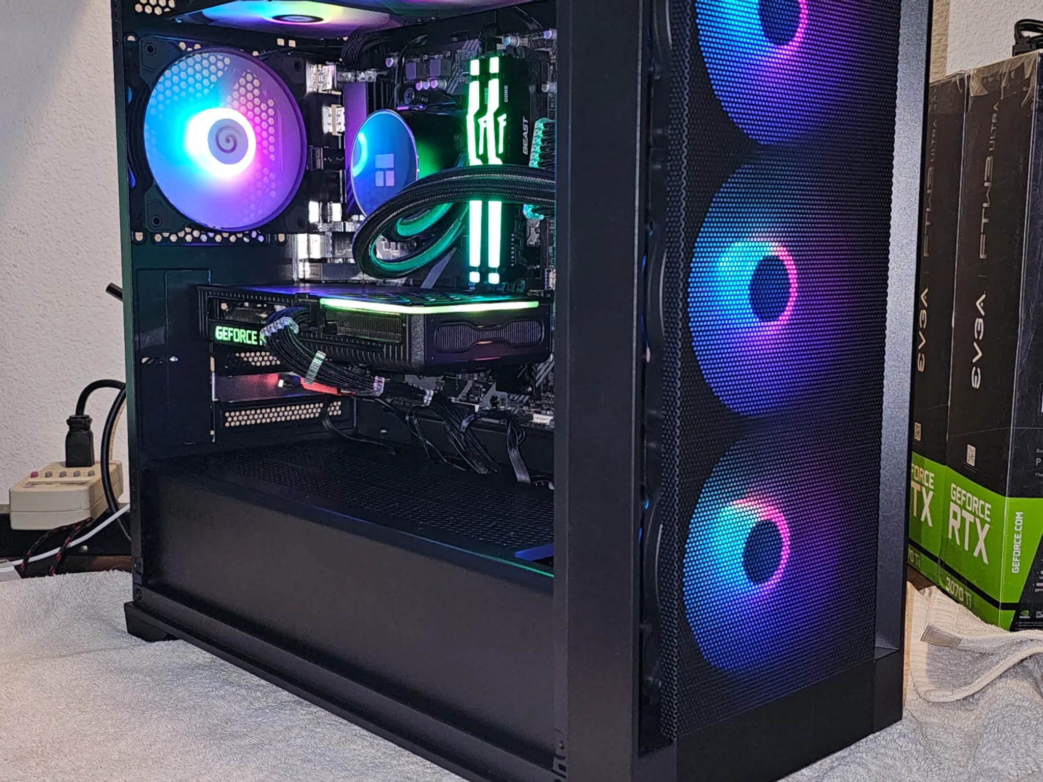 RTX 3060 Ti | RYZEN 7600X | 32GB DDR5 | *BNIB* | 1080P-1440P GAMING PC (PROJECT DEFENDER) $1049