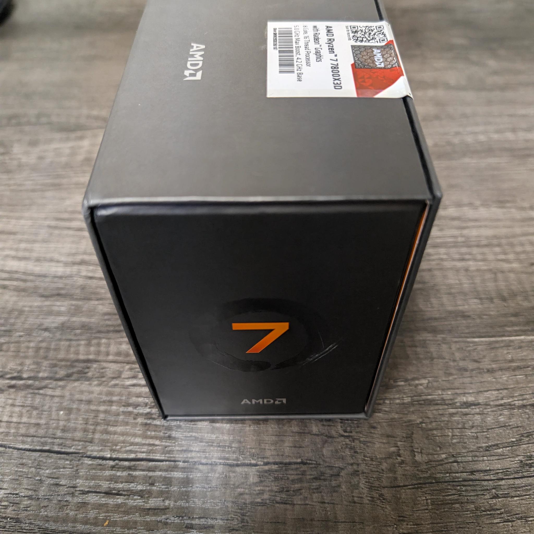 AMD Ryzen 7 7800X3D - Sealed, Brand New in Box