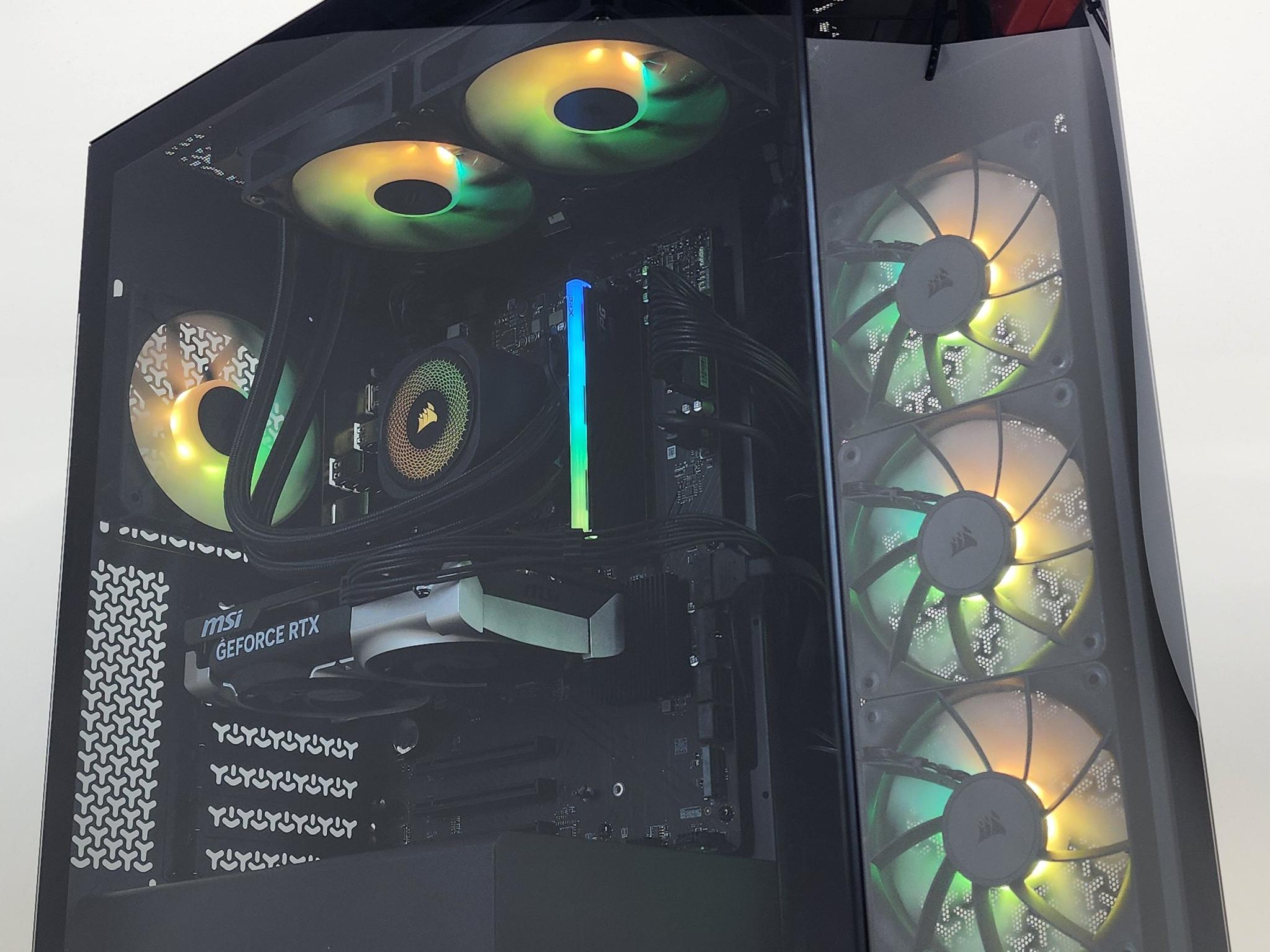 Gaming PC Ryzen 5 9600X 16GB RAM 1TB SSD RTX 5060  8GB Windows 11 Computer