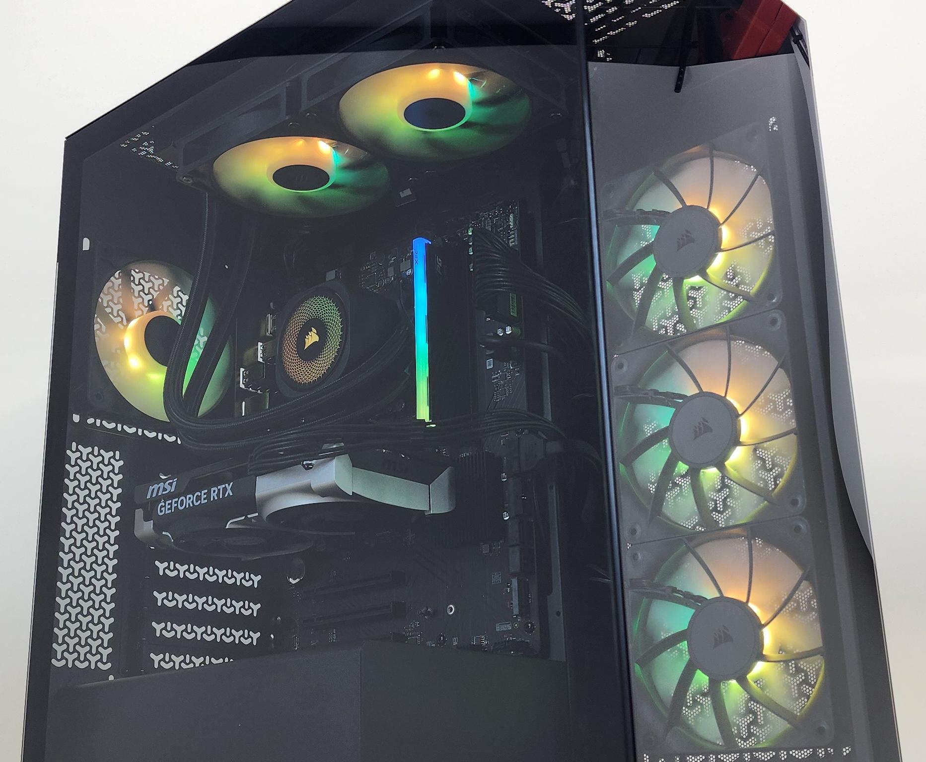 Gaming PC Ryzen 5 9600X 16GB RAM 1TB SSD RTX 5060  8GB Windows 11 Computer