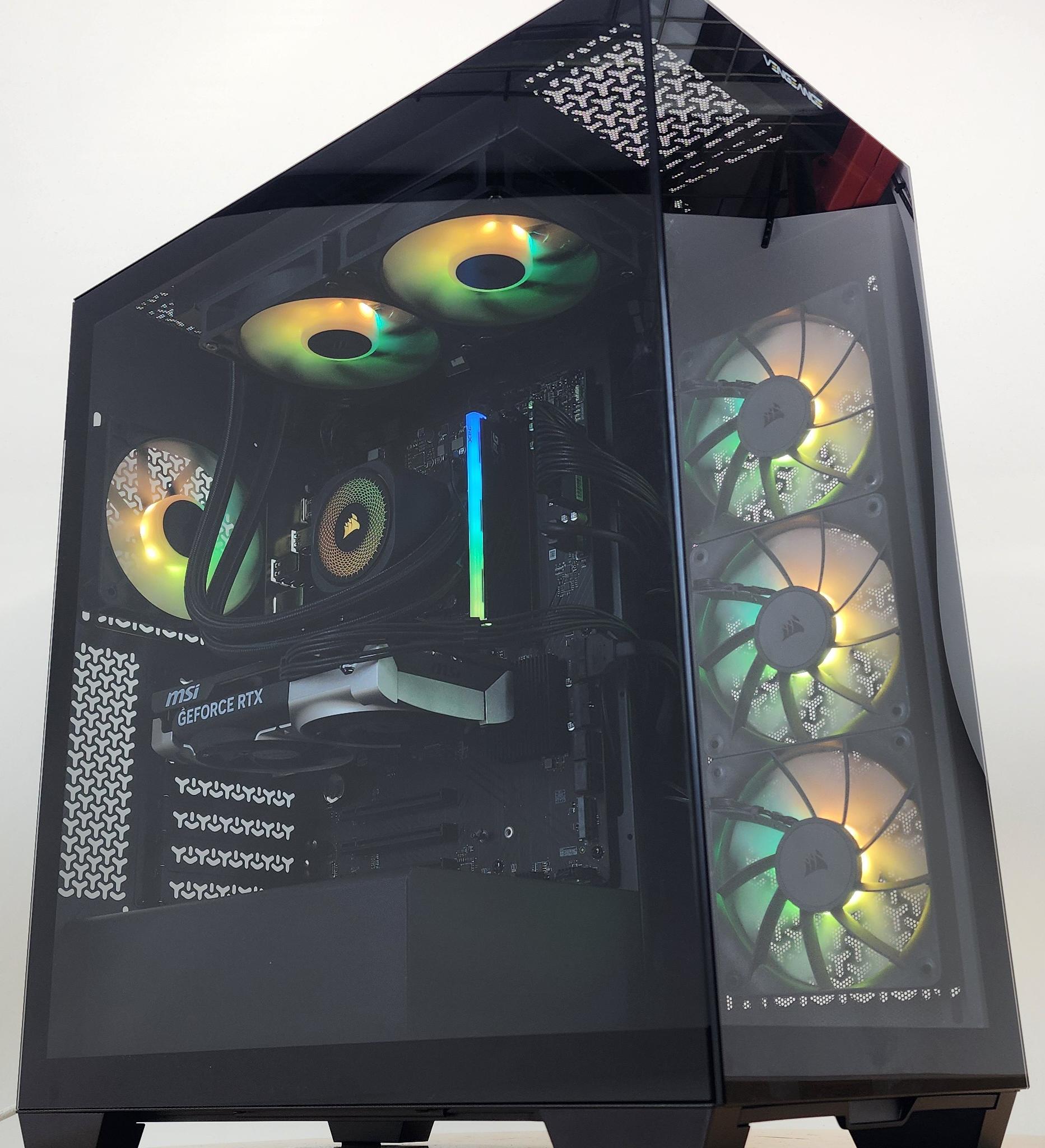 Gaming PC Ryzen 5 9600X 16GB RAM 1TB SSD RTX 5060  8GB Windows 11 Computer