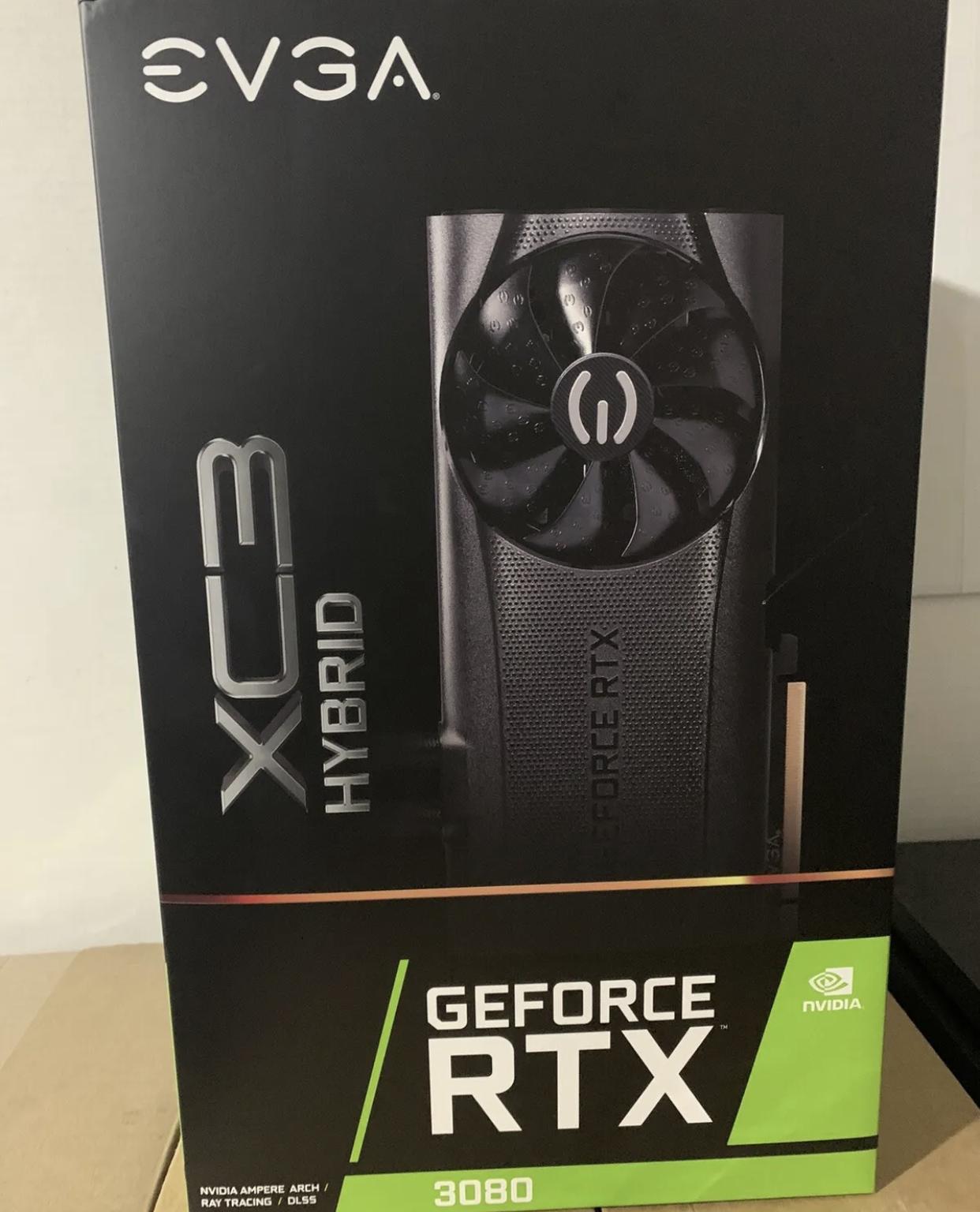 EVGA GeForce RTX 3080 FTW3 ULTRA HYBRID GAMING