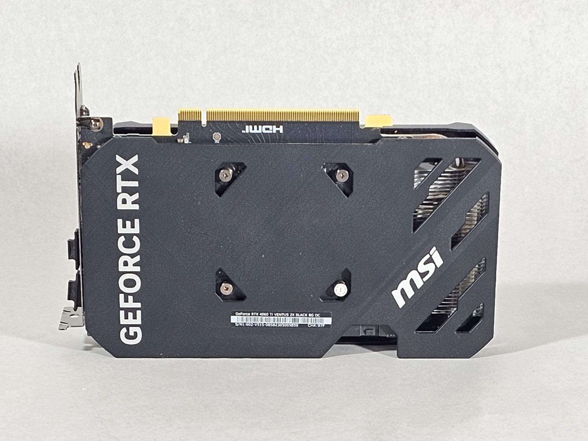 RTX 4060 Ti MSI Ventus 2X Black OC 8G