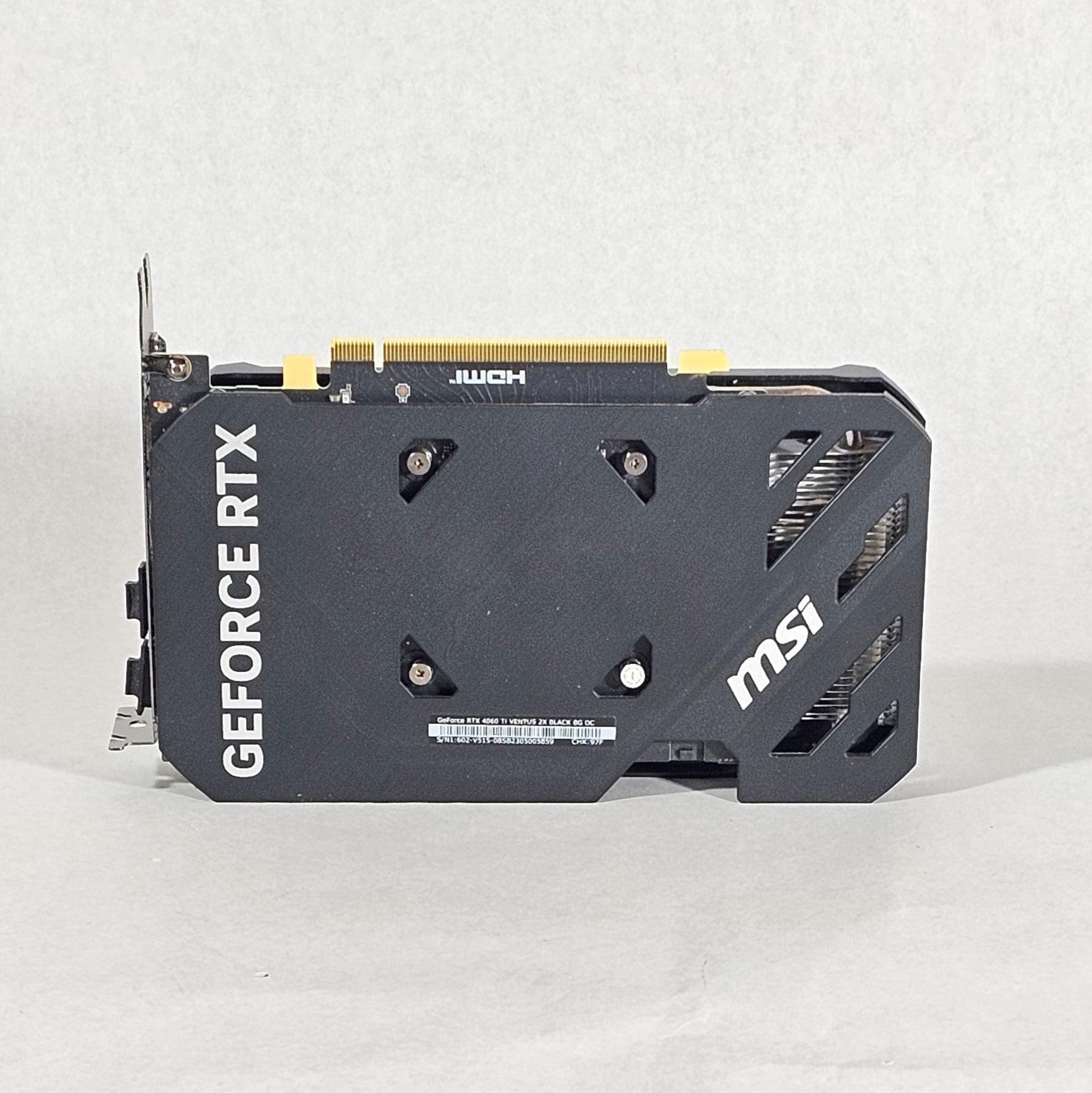 RTX 4060 Ti MSI Ventus 2X Black OC 8G