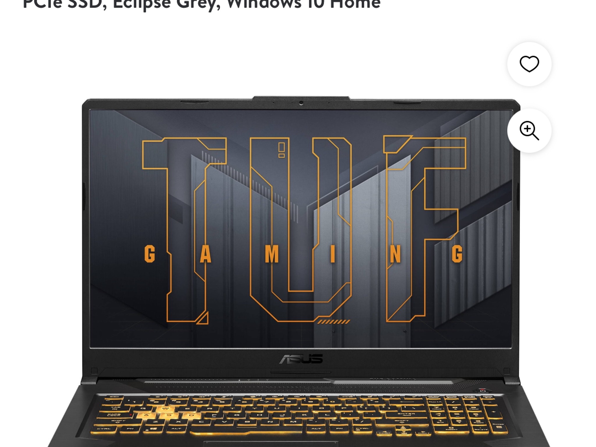 Asus Tuf F17 17.3 144hz I5 11260H RTX 3050 TI