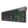 K801 Mechanical Gaming Keyboard – RGB Backlit, Blue Switches, Anti-Ghosting, Full-Size 104 Keys