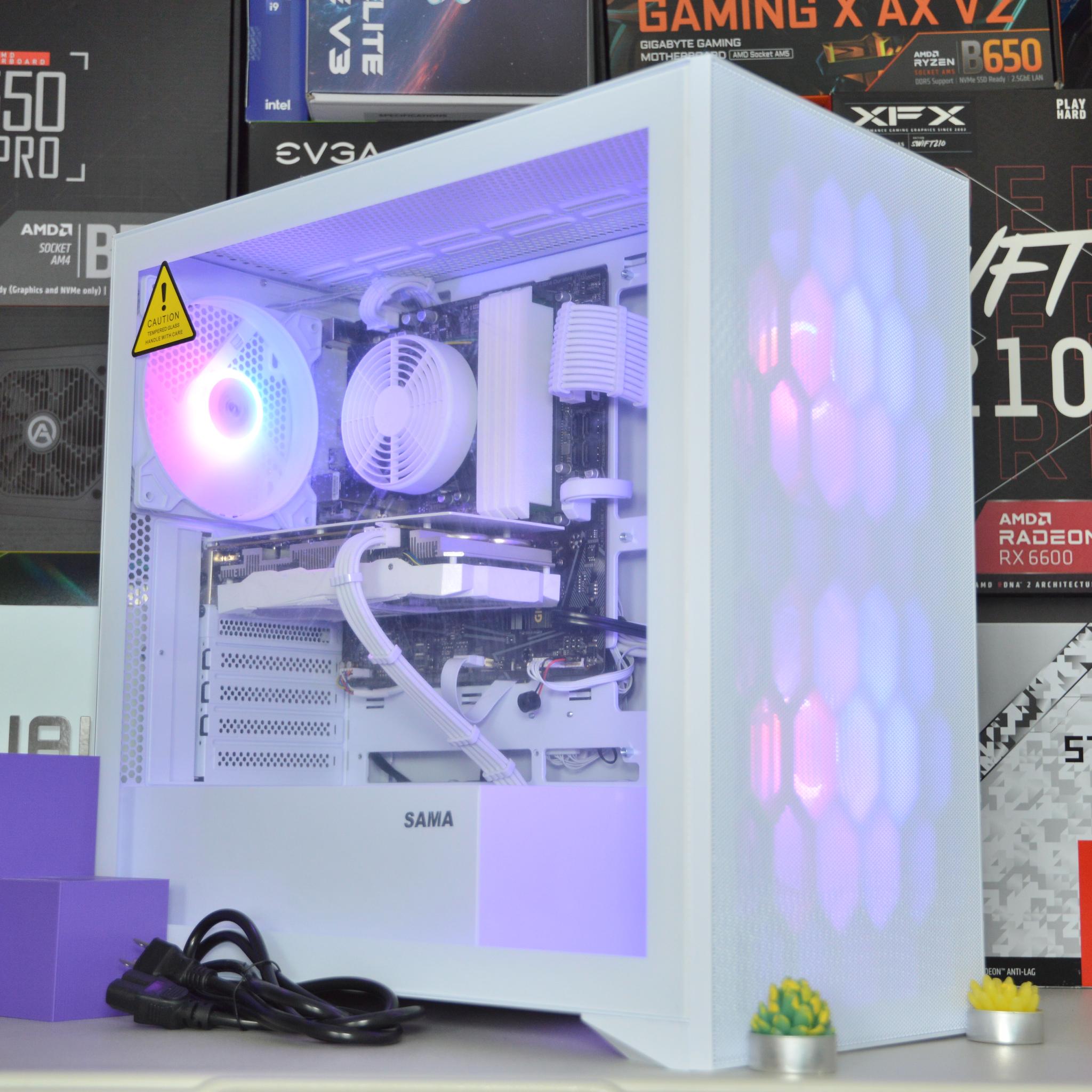 🧊🧊| RTX 2060 SUPER 6GB | INTEL i3-10100 | 16GB DDR4 RAM | 1 TB Storage | Ice Box 3.0 |