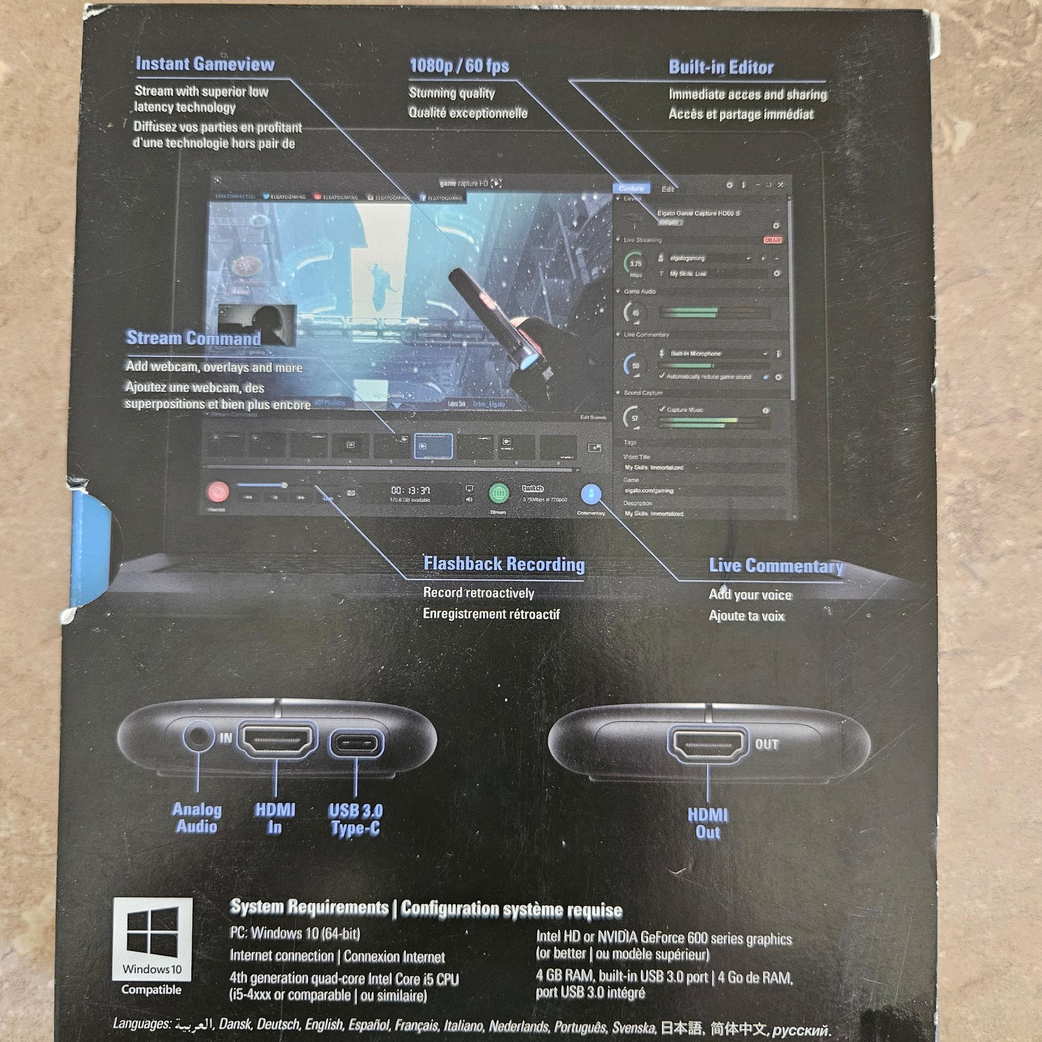 Gaming Capture Card! Elgato HD60S