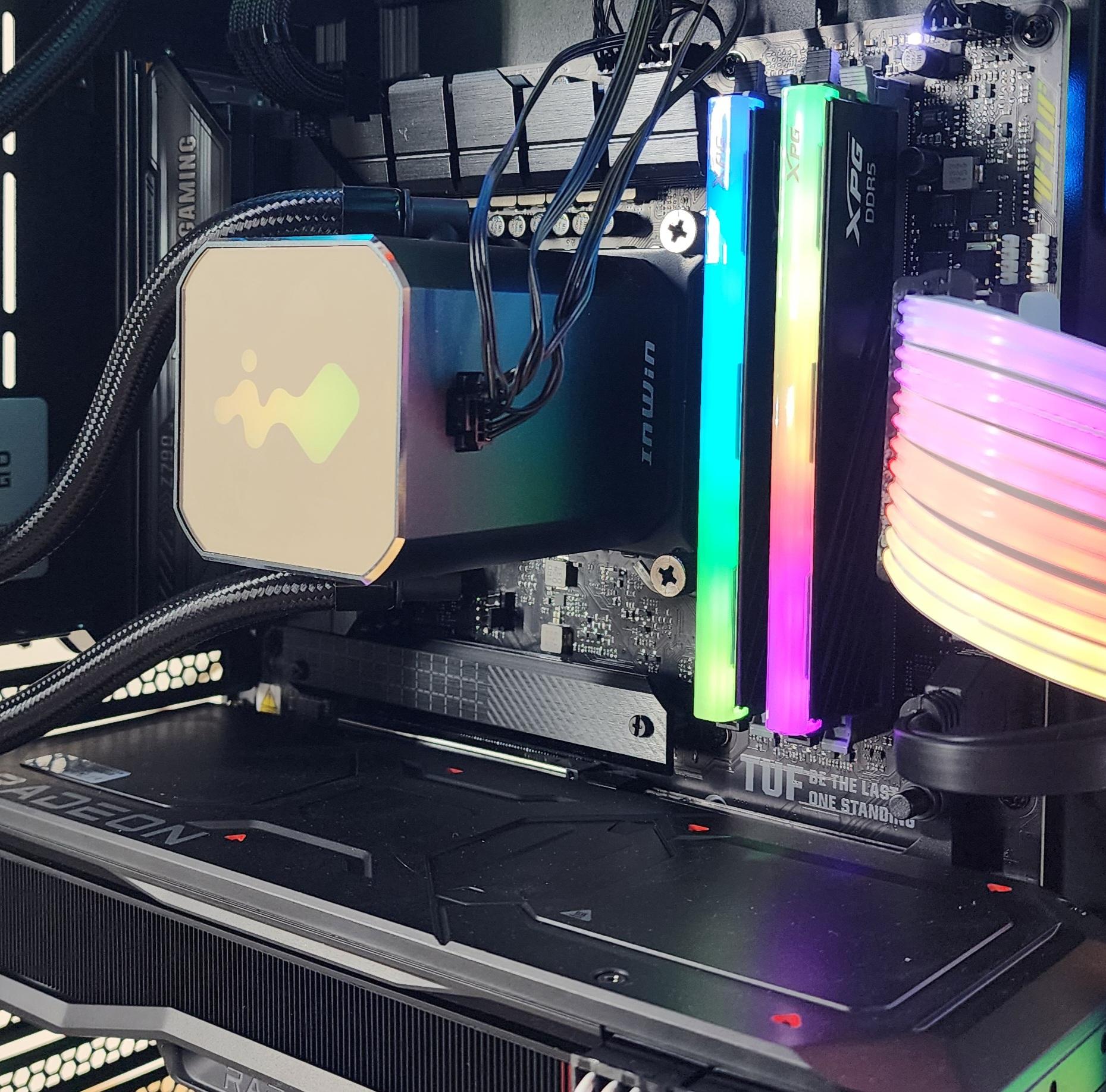 Gaming PC i7-14700KF 32GB RAM 2TB SSD RX 7900 XT 20GB Windows 11 Computer