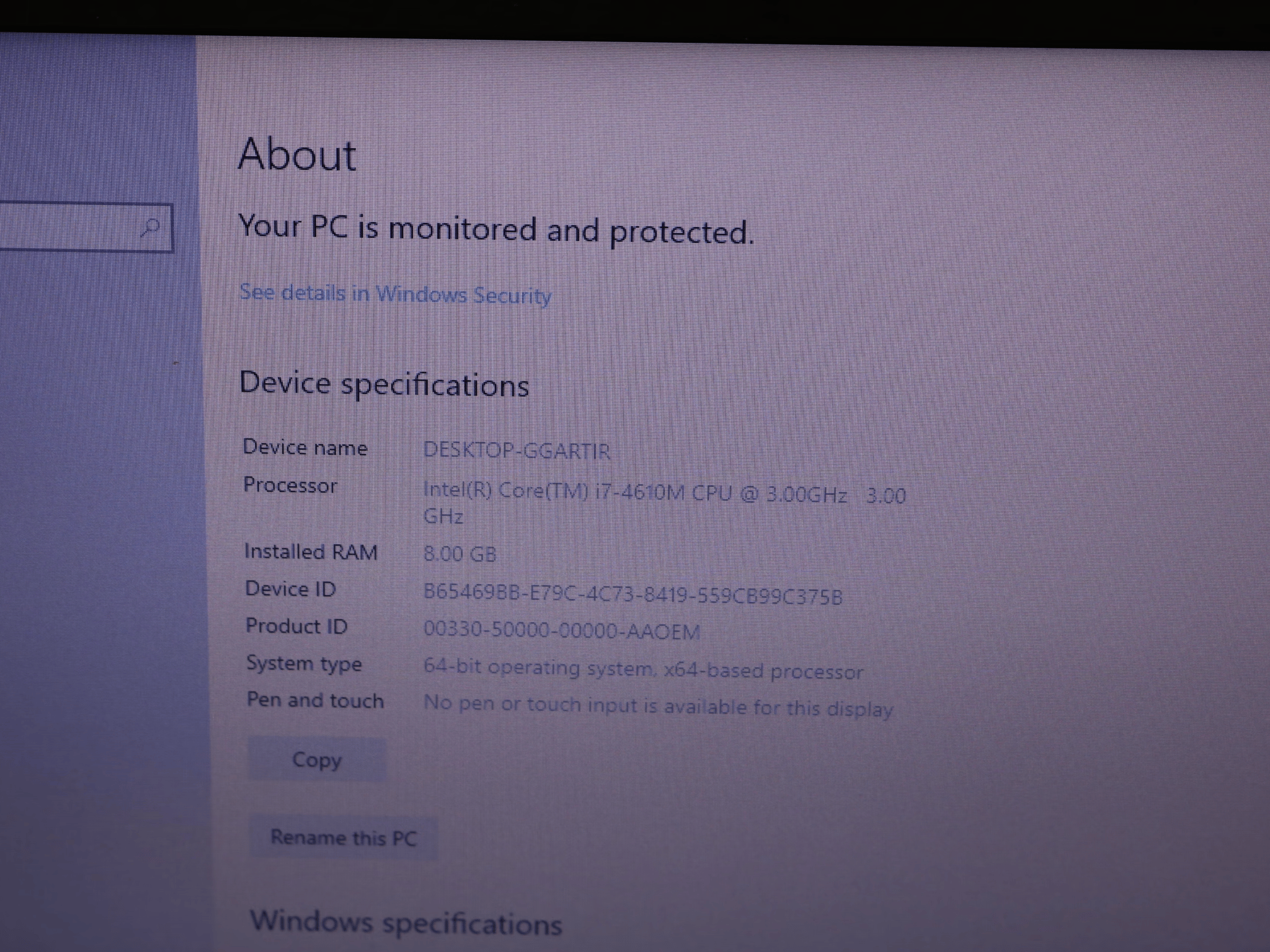 Dell Latitude E6440 i7-4610M 8GB RAM 500GB SSD Windows 10 Pro 1600x900 HD 8600M