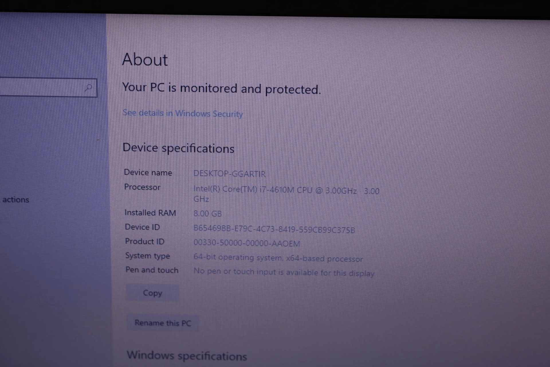 Dell Latitude E6440 i7-4610M 8GB RAM 500GB SSD Windows 10 Pro 1600x900 HD 8600M