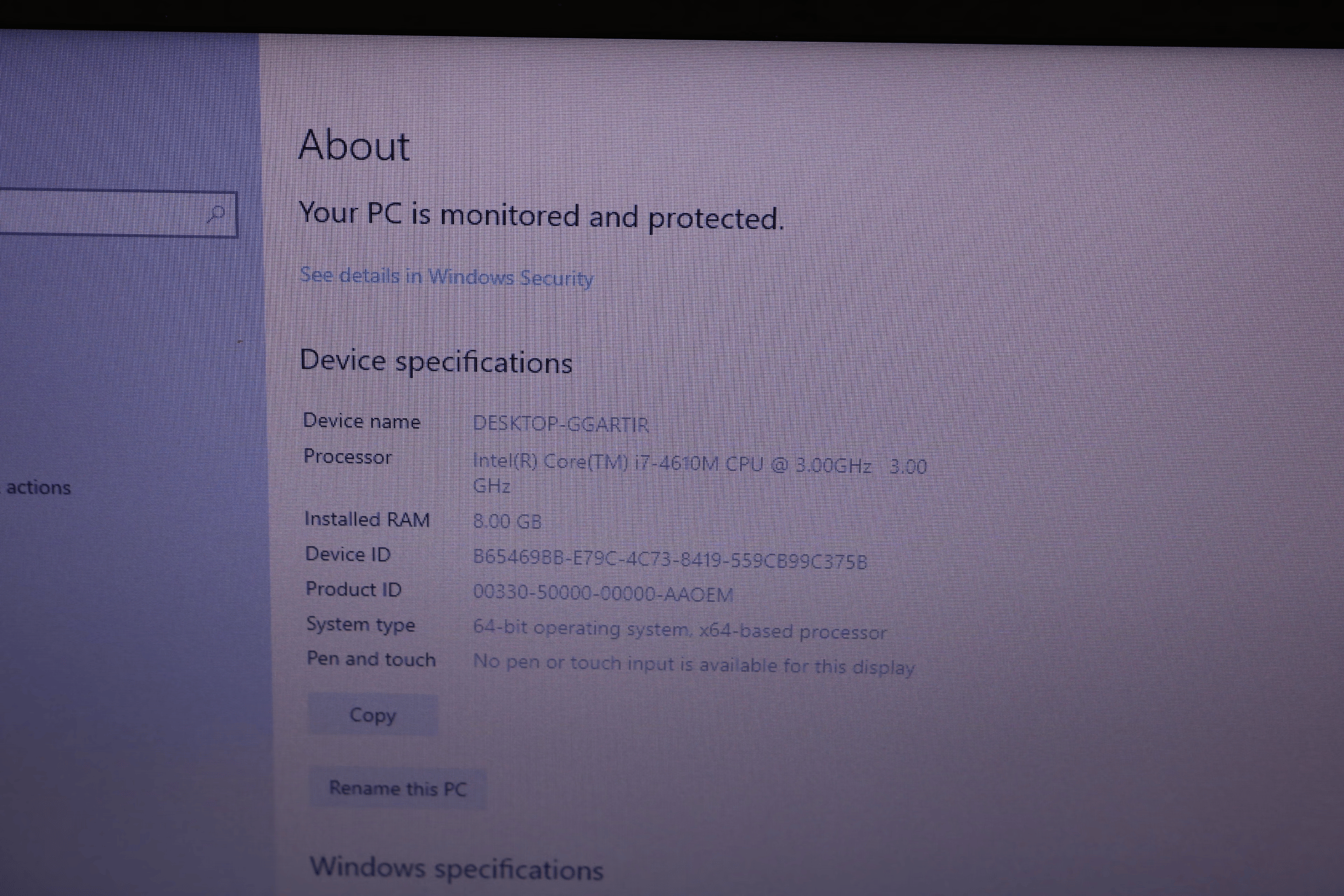 Dell Latitude E6440 i7-4610M 8GB RAM 500GB SSD Windows 10 Pro 1600x900 HD 8600M