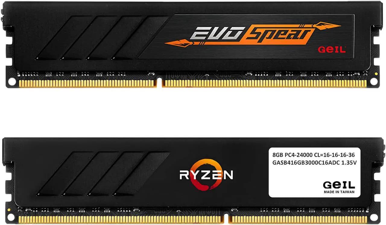 EVO SPEAR Geil 2x8gb ddr4 RAM