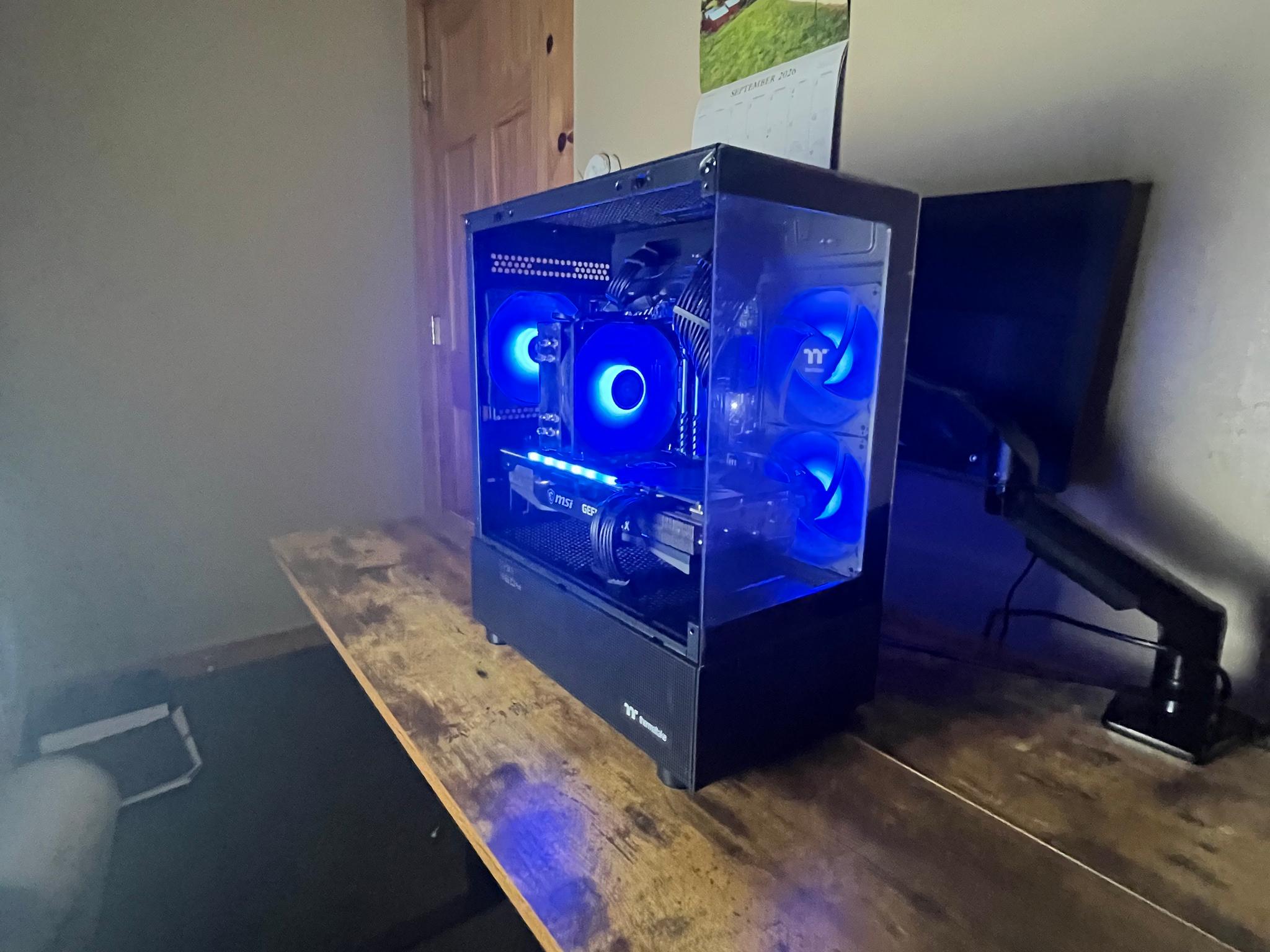 💙🐦‍⬛Blue Raven Gaming PC🐦‍⬛💙RTX 3070💙🐦‍⬛i5-11600KF💙🐦‍⬛16GB DDR4🐦‍⬛💙1TB NVME SSD💙🐦‍⬛