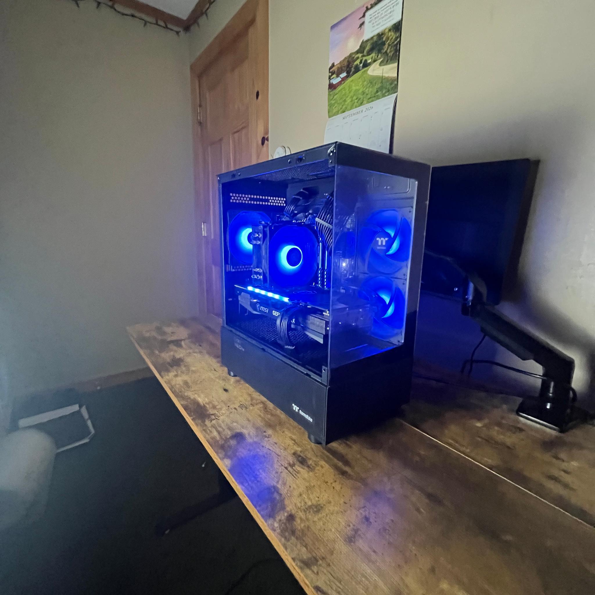 💙🐦‍⬛Blue Raven Gaming PC🐦‍⬛💙RTX 3070💙🐦‍⬛i5-11600KF💙🐦‍⬛16GB DDR4🐦‍⬛💙1TB NVME SSD💙🐦‍⬛