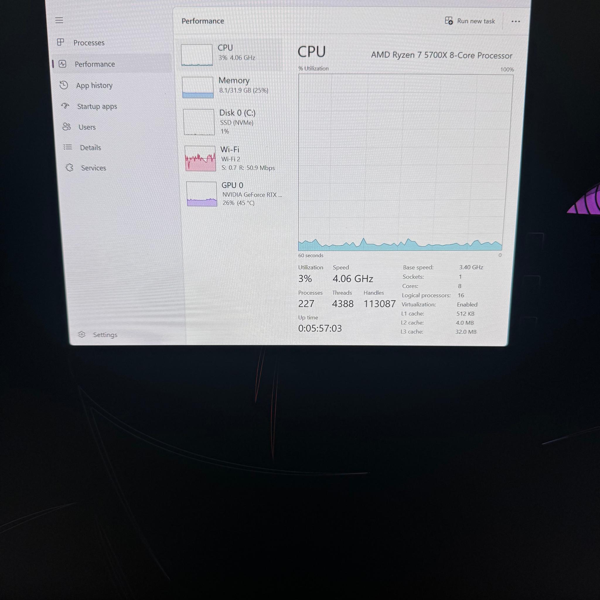 GeForce RTX 4060 Ti Custom Gaming PC - Ryzen 7 5700X, 32GB RAM