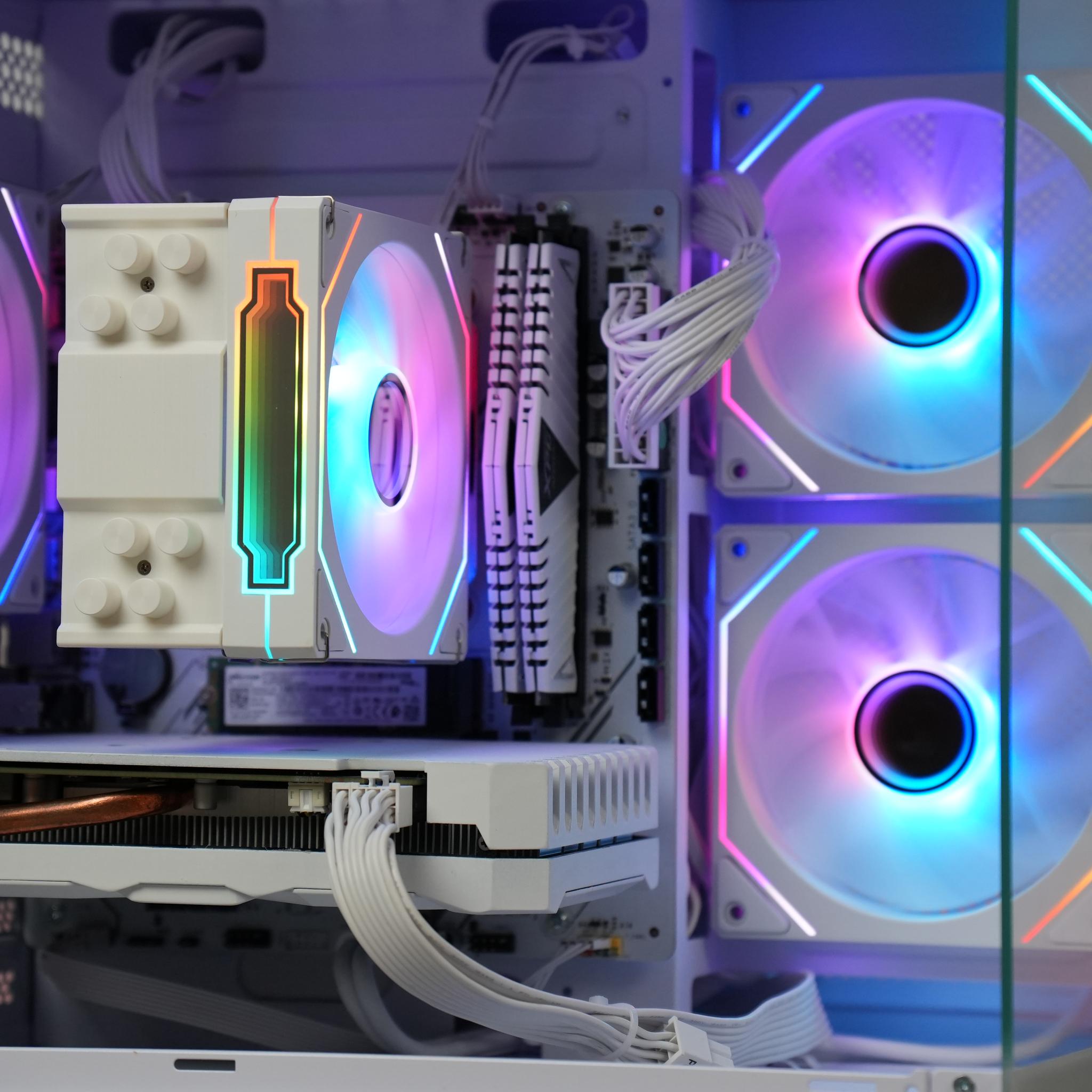 White out Gaming PC | RTX 2060 | RYZEN 7  | 16GB RAM | 512GB SSD | WINDOWS 11 | WIFI & BT