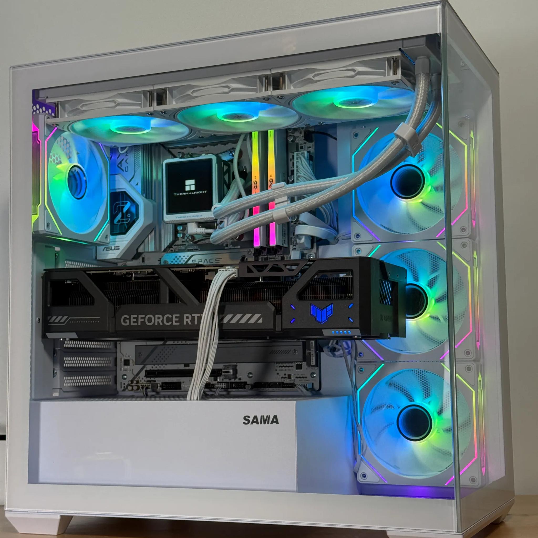 RTX 5080 Ryzen 7 9800x3d Gaming PC