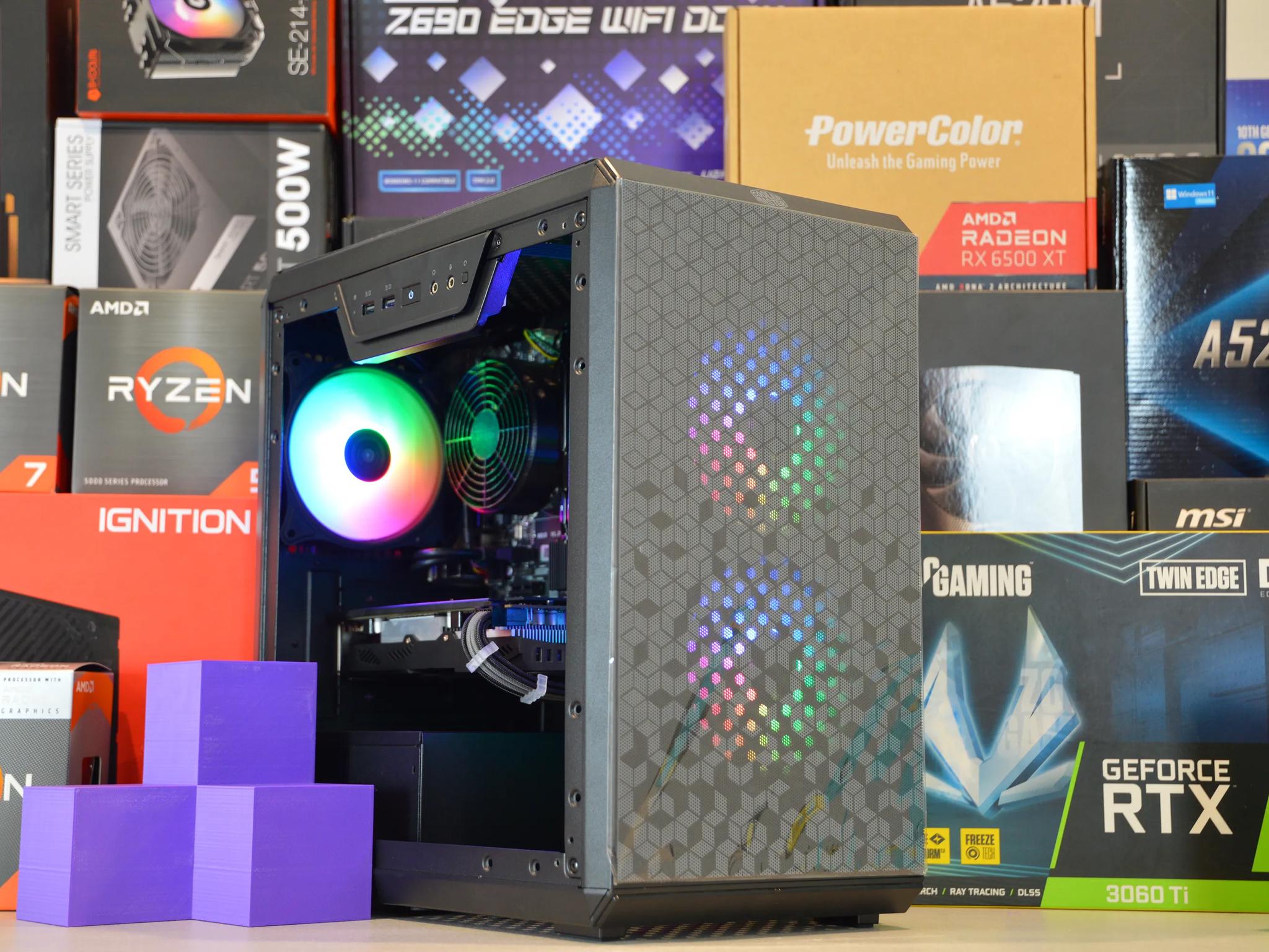 ⚫🌈| RX 580 8GB | INTEL i7-4790 | 16GB DDR3 RAM | 512GB NVME SSD | Black Candy |