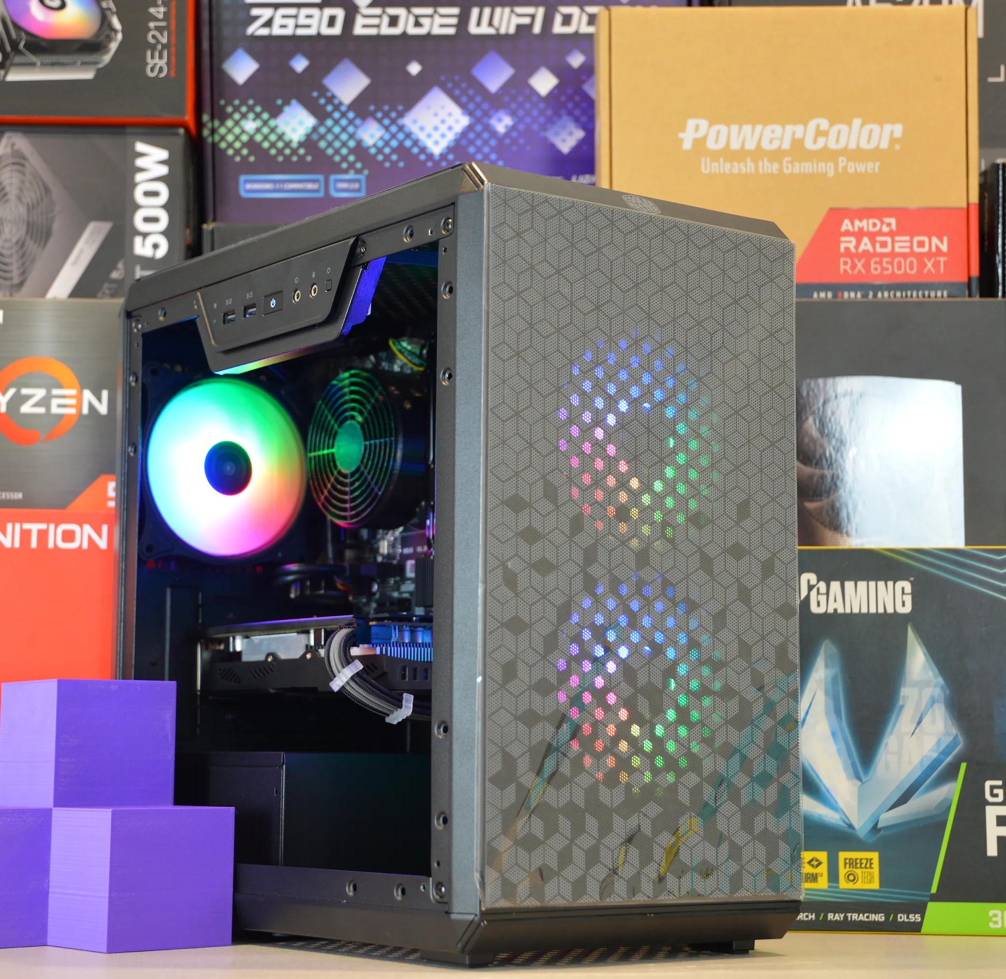 ⚫🌈| RX 580 8GB | INTEL i7-4790 | 16GB DDR3 RAM | 512GB NVME SSD | Black Candy |