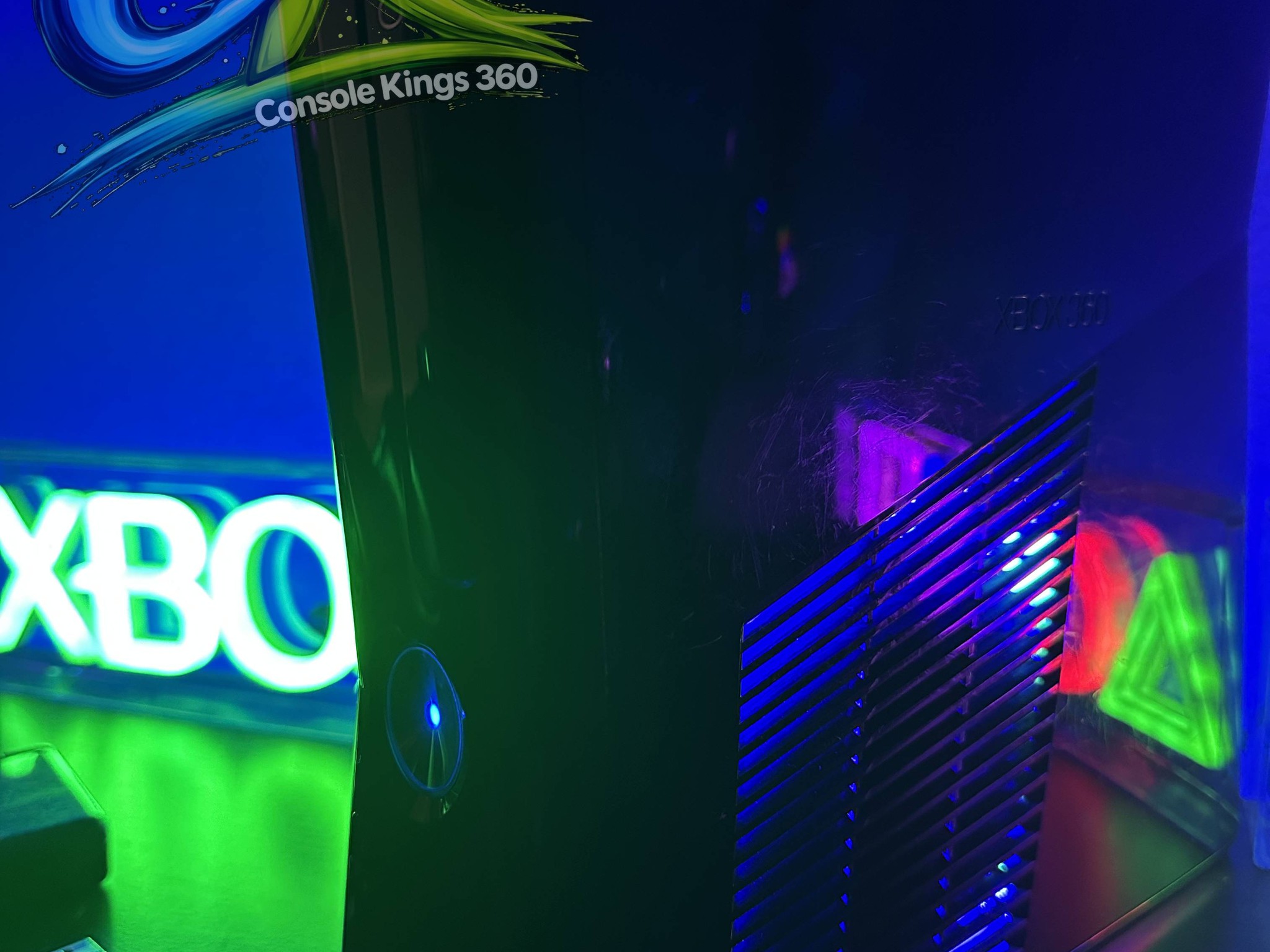 Xbox 360 Slim - RGH3  - Custom LEDs
