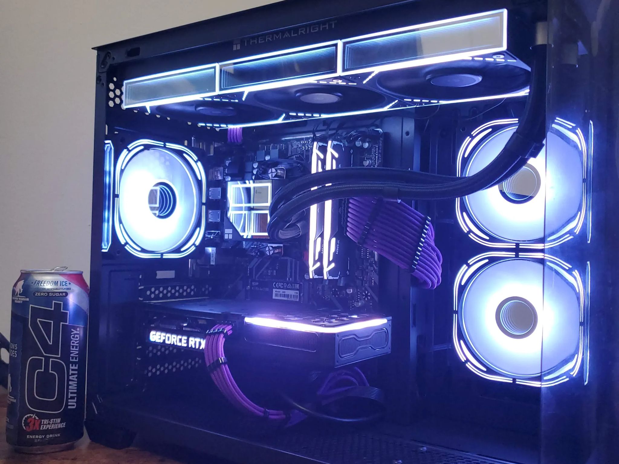 Darkwing | RTX 3060 Ti | Ryzen 5 3600 | 32GB DDR4 ARGB RAM | 1TB NVME SSD | ARGB | Wifi/BT
