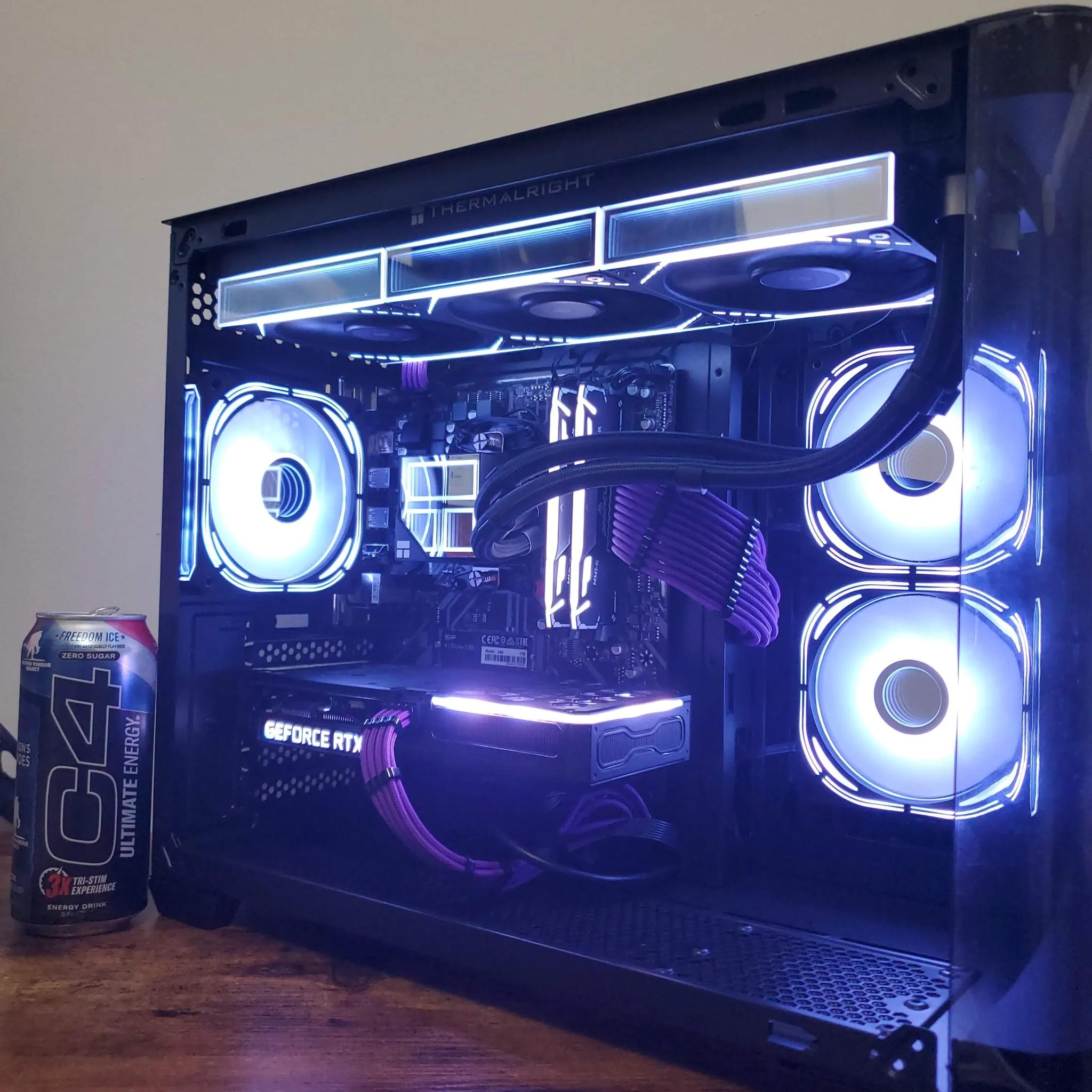 Darkwing | RTX 3060 Ti | Ryzen 5 3600 | 32GB DDR4 ARGB RAM | 1TB NVME SSD | ARGB | Wifi/BT