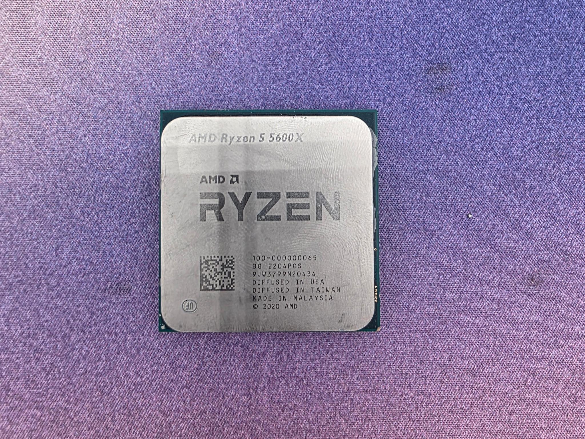 AMD Ryzen 5 5600X Processor **Bent Pins**