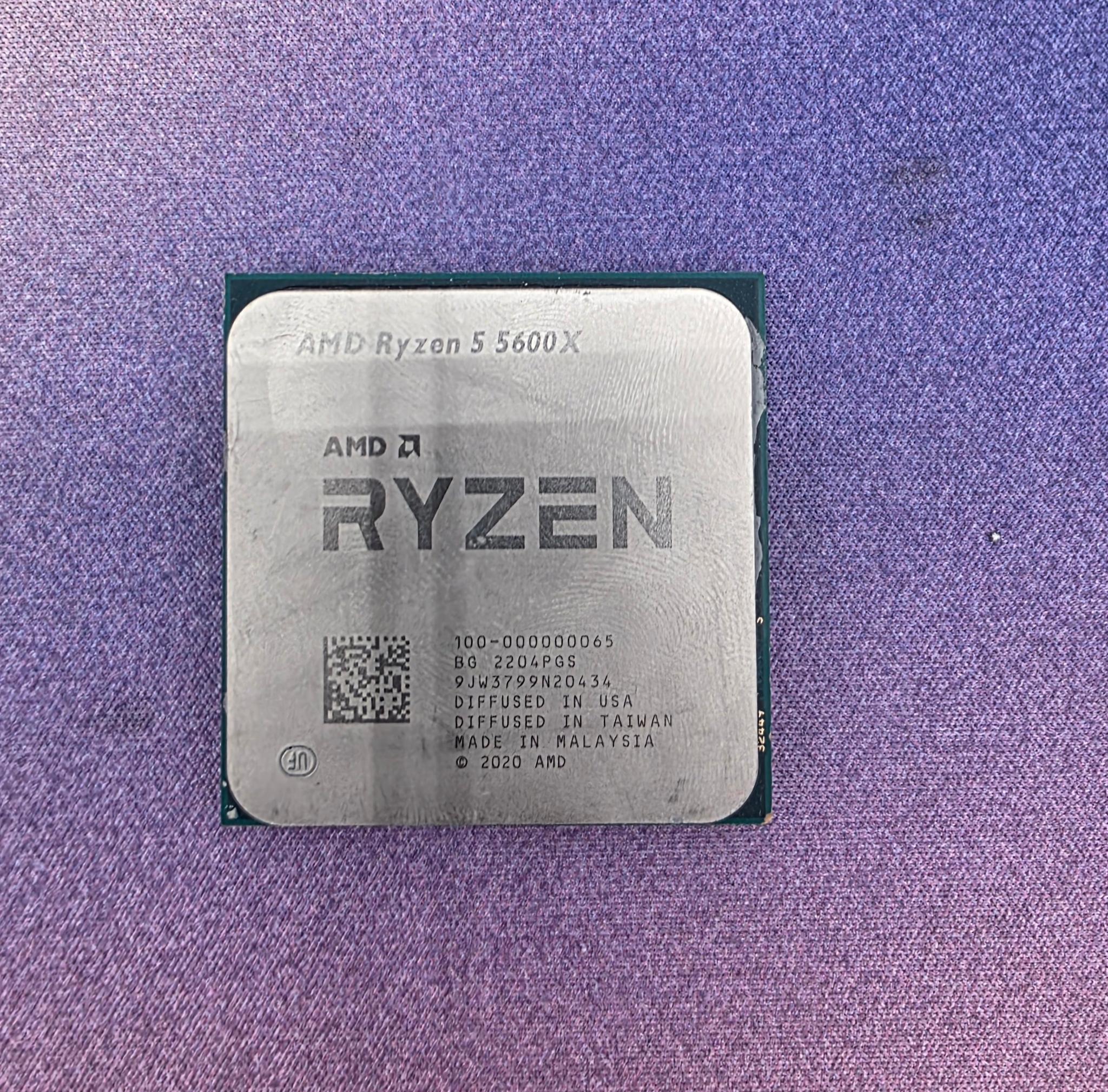 AMD Ryzen 5 5600X Processor **Bent Pins**