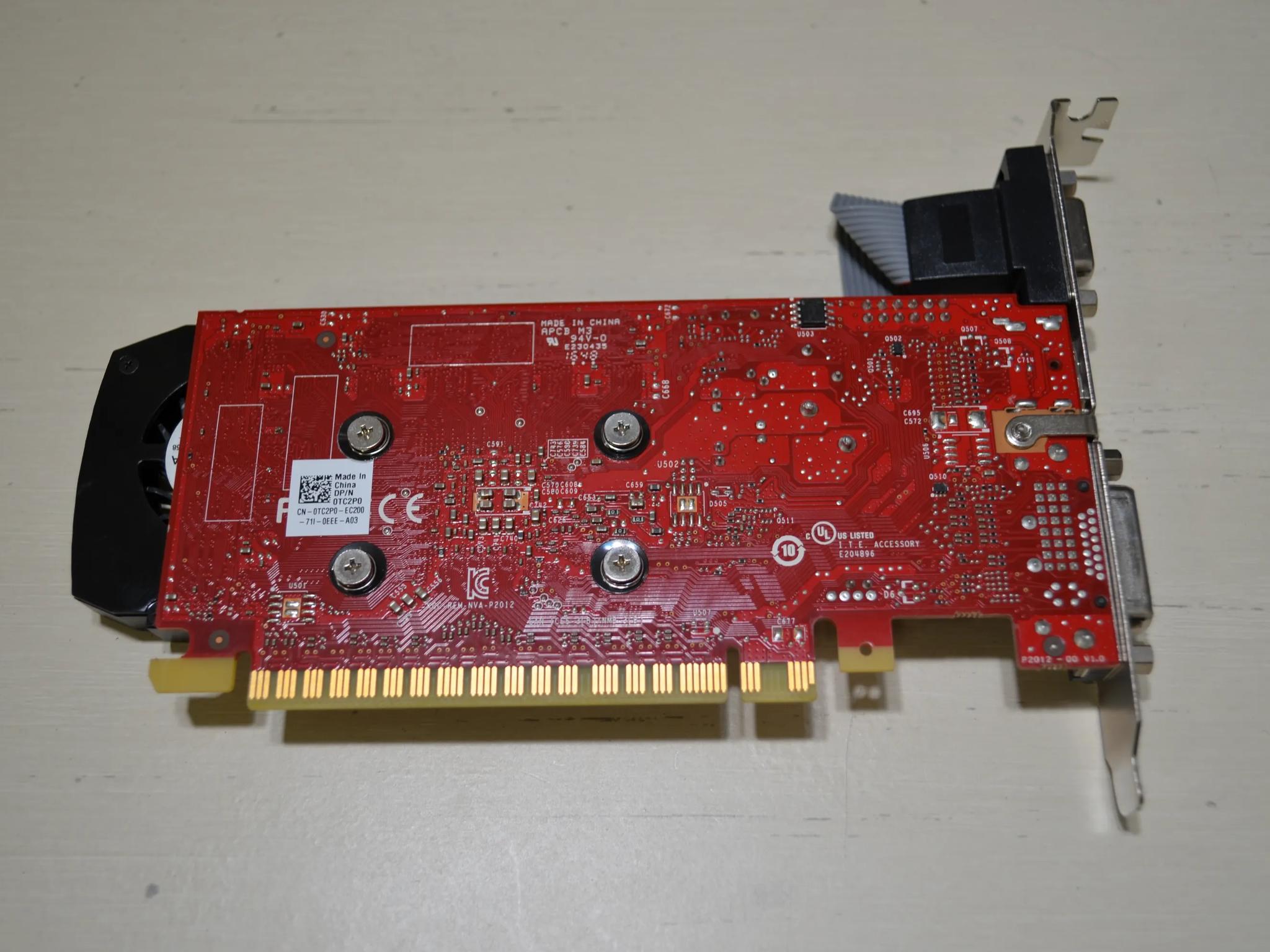 NVIDIA GeForce GTX 745 4GB; 1x DVI-D 1x HDMI 1x VGA GPU (#6)