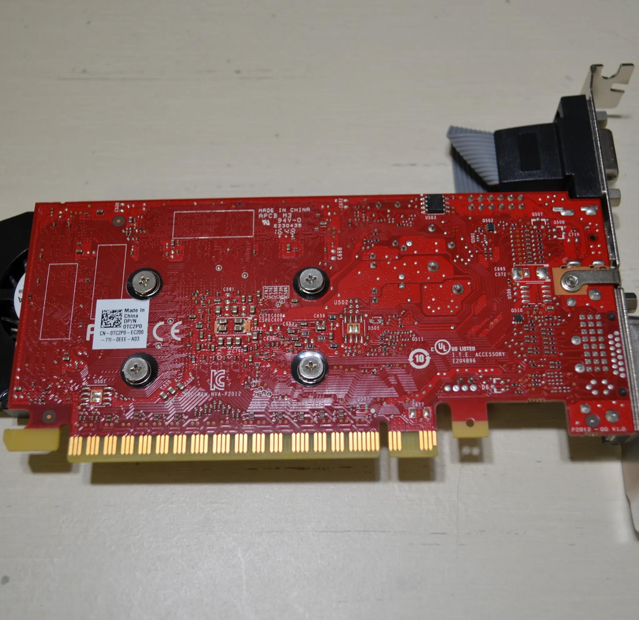 NVIDIA GeForce GTX 745 4GB; 1x DVI-D 1x HDMI 1x VGA GPU (#6)