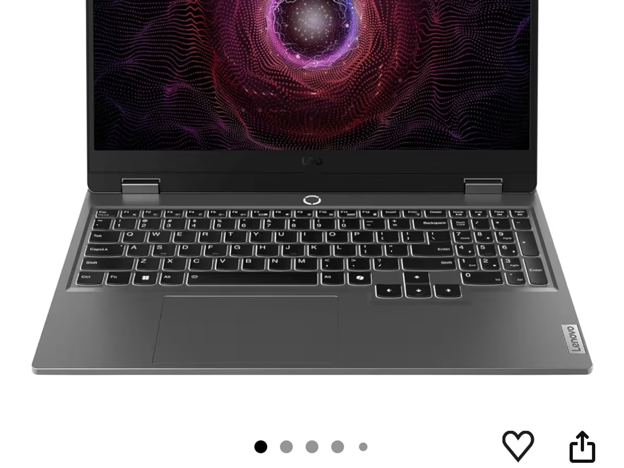 Lenovo-LOQ 15.6 Gaming Laptop AMD Ryzen 5 7235H 2023 32gb RAM NVIDIA GeForceRTX3050 6GB-512GB SSD