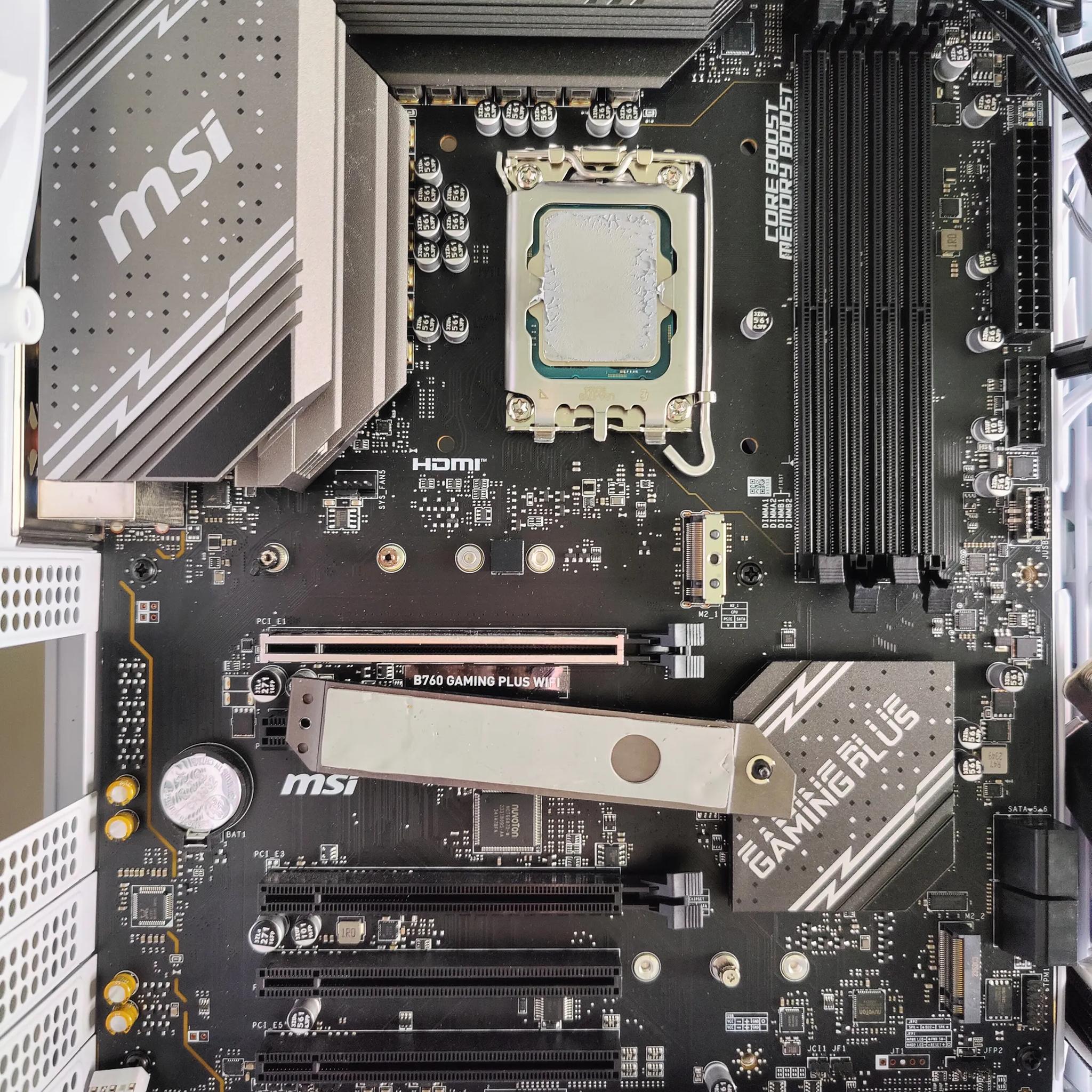 MSI B760 Gaming wifi - Intel 14400F CPU