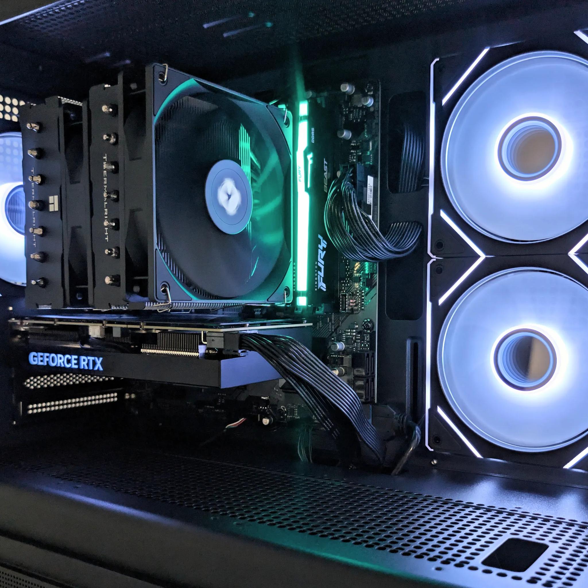 Ryzen 7 7700 + RTX 4060 Ti Gaming PC