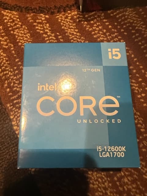 Intel i5 12600K 