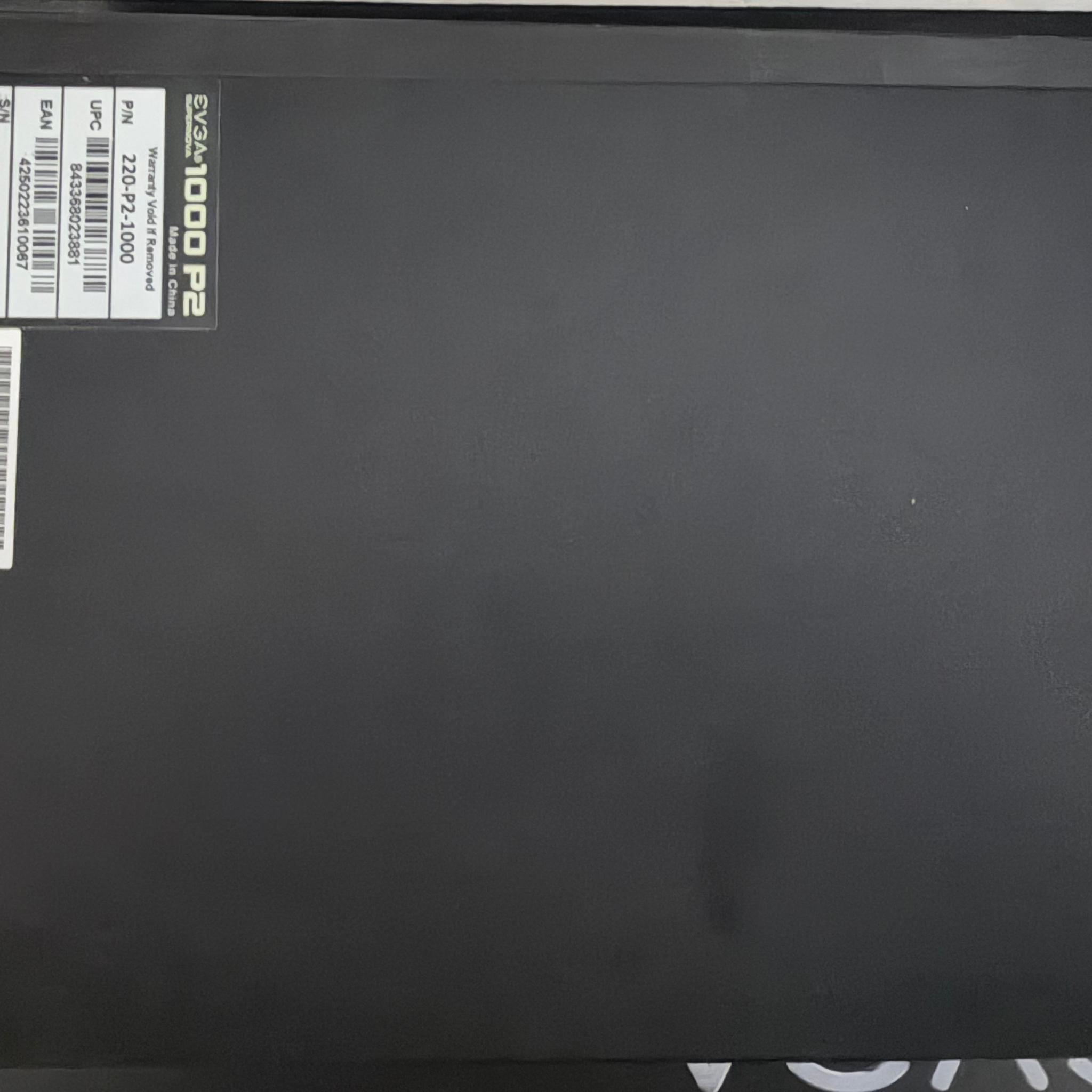 EVGA Supernova 1000 P2 80 Platinum Fully Modular