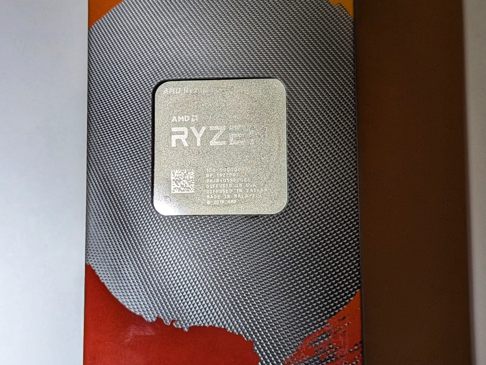 AMD Ryzen 5 3600 with original Wraith Cooling solution