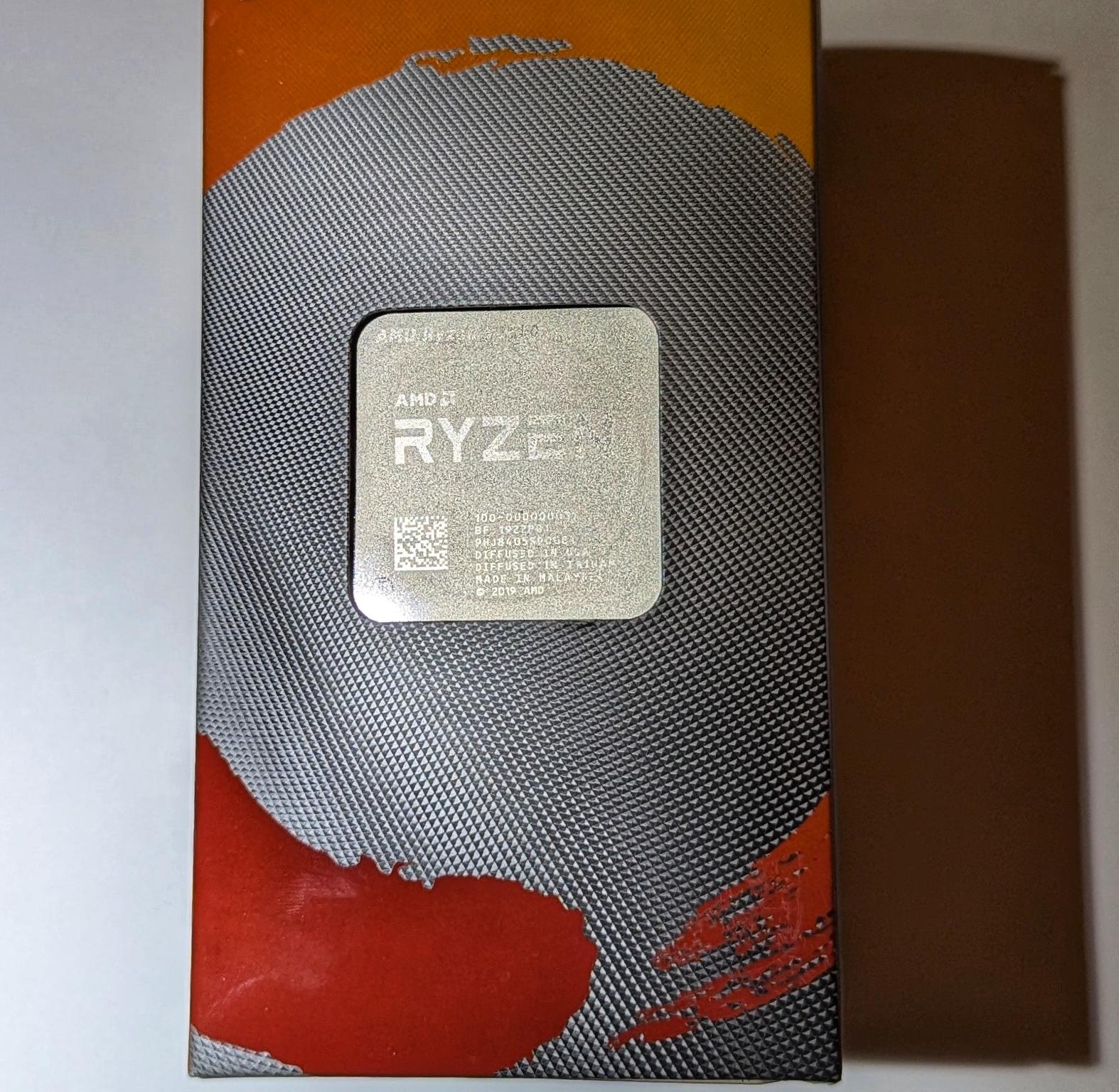 AMD Ryzen 5 3600 with original Wraith Cooling solution