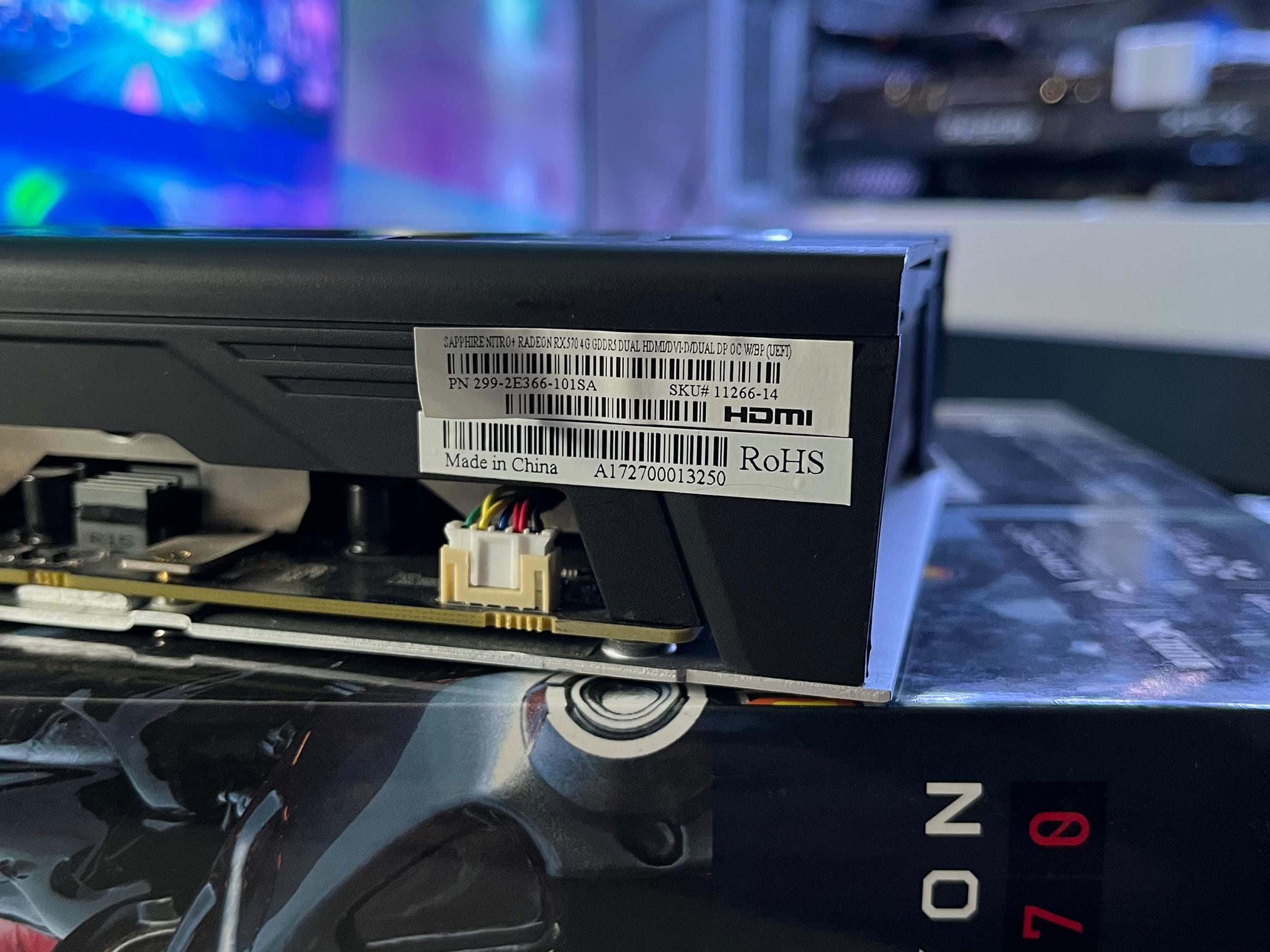Sapphire Radeon Nitro+ RX 570 4GB