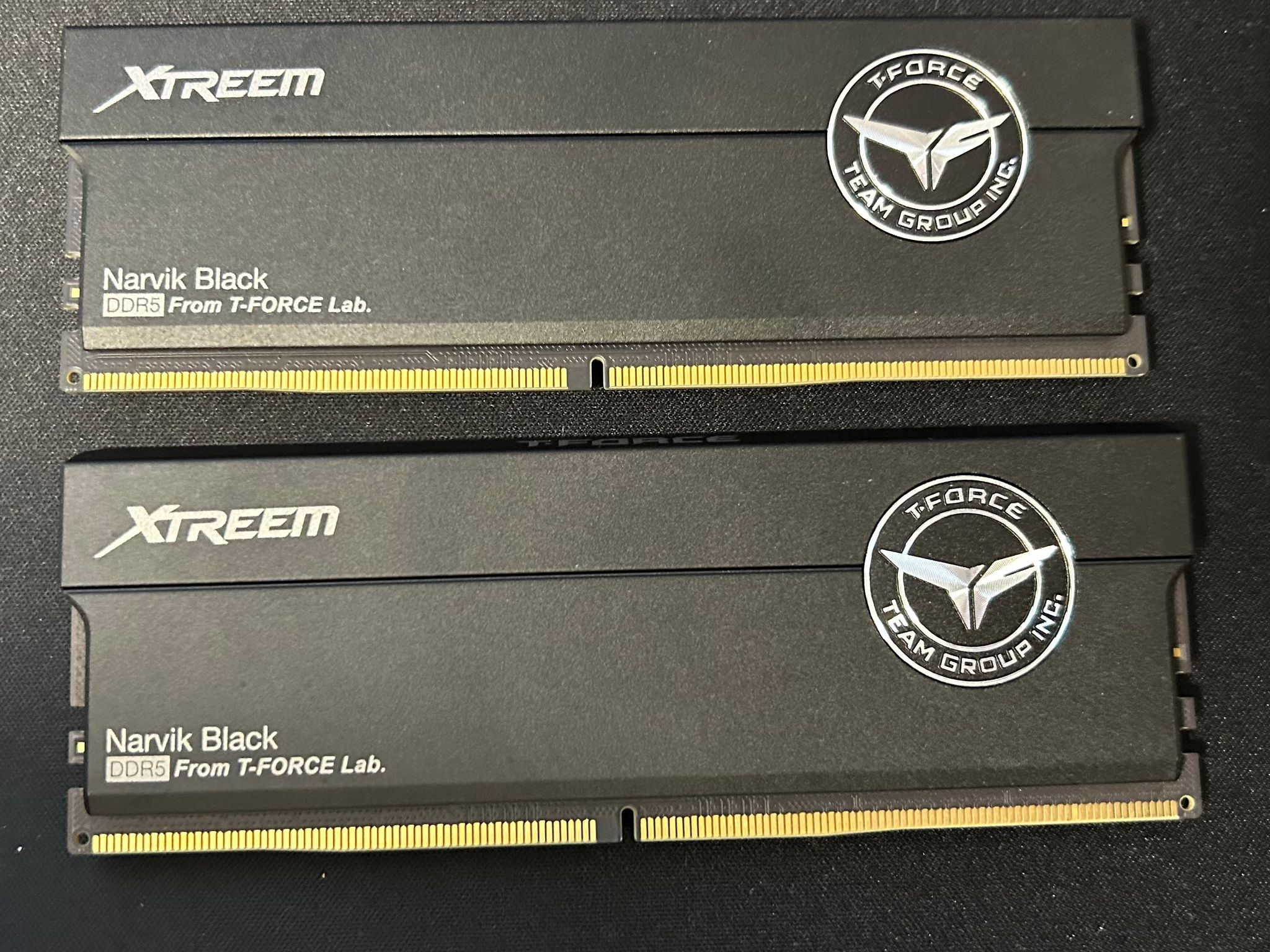 TeamGroup T-Force Xtreem DDR5 | 48GB (2×24GB) | 7600MHz CL36 | Narvik Black