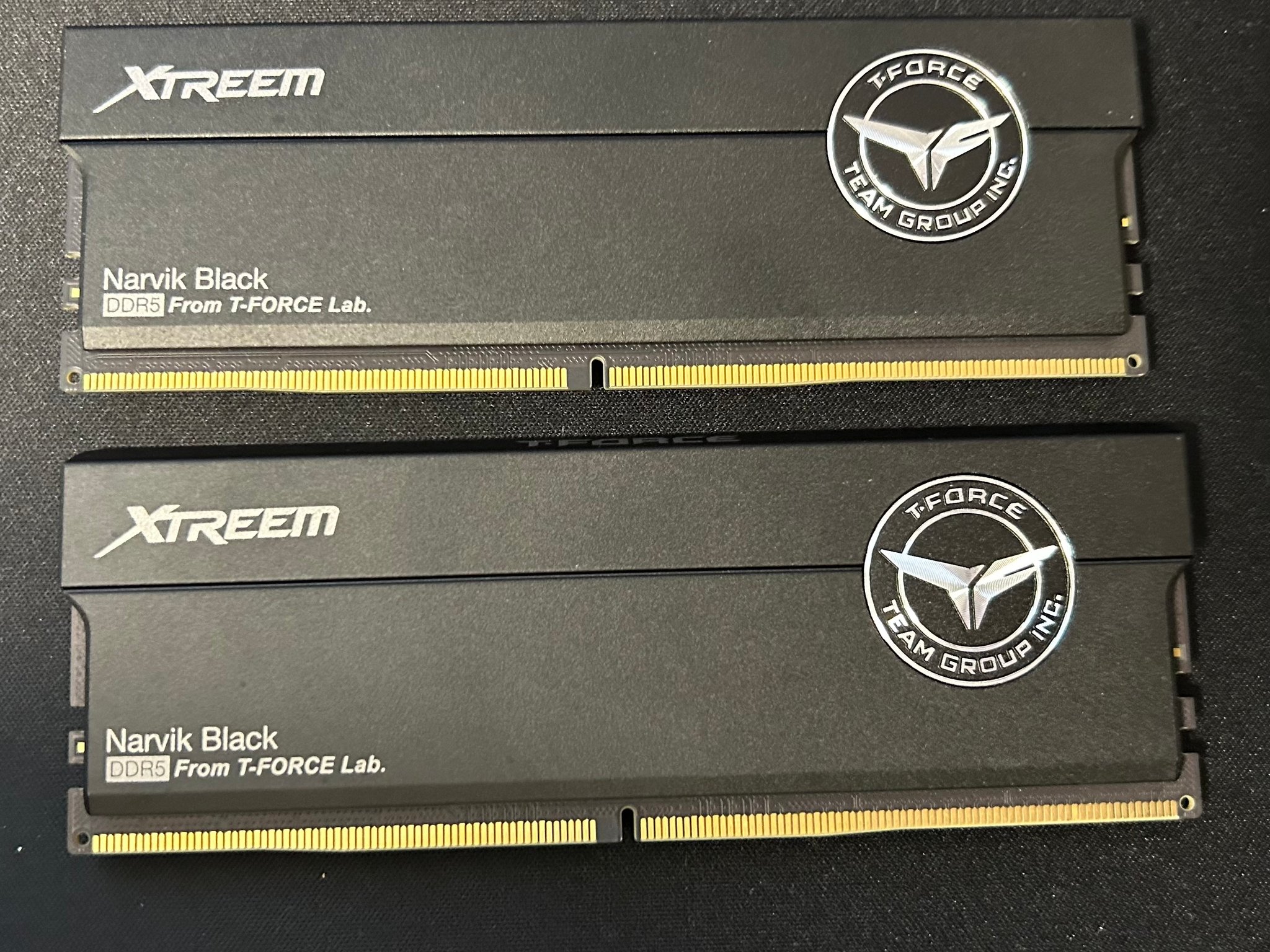 TeamGroup T-Force Xtreem DDR5 | 48GB (2×24GB) | 7600MHz CL36 | Narvik Black