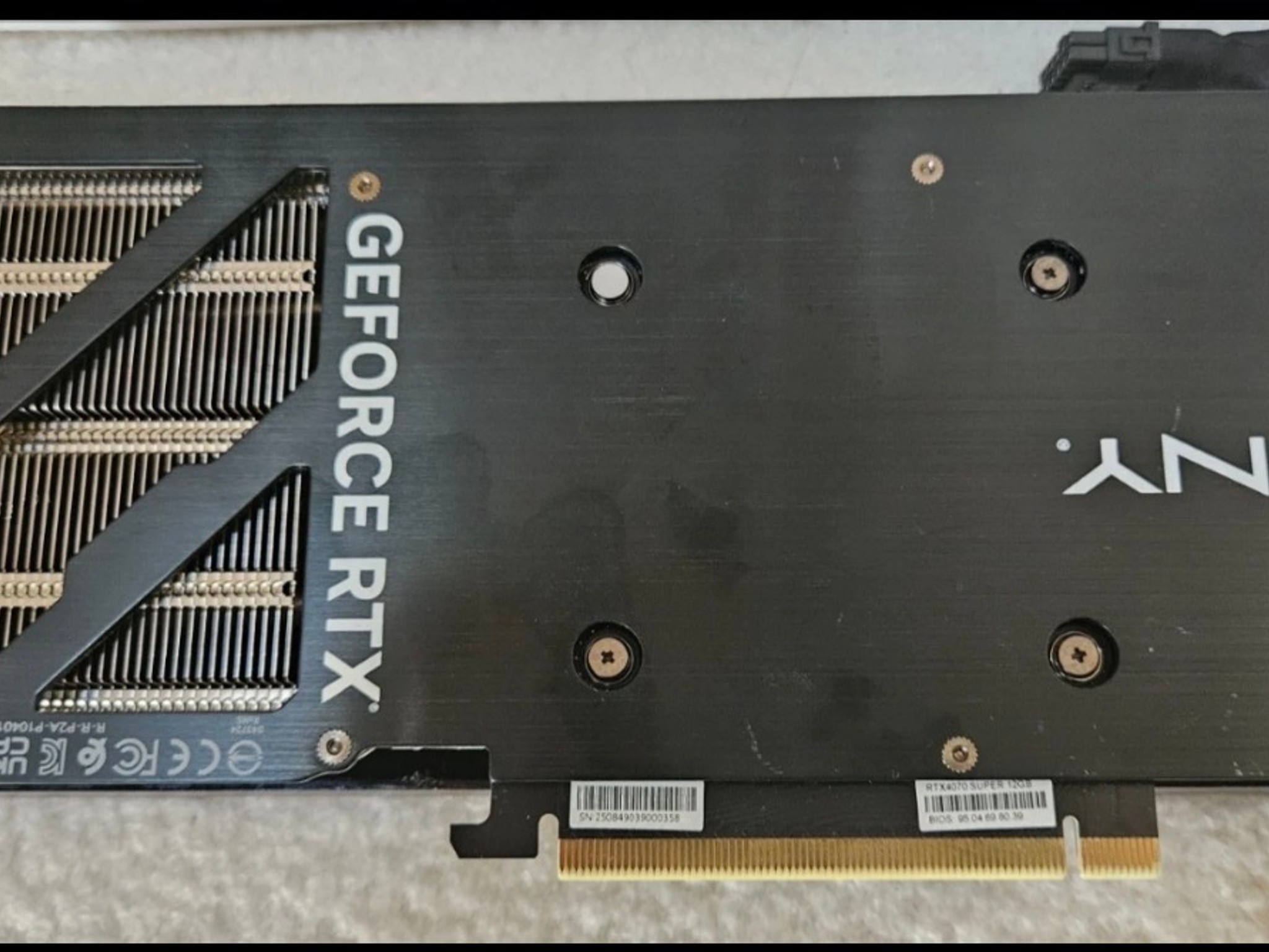 PNY VERTO OC GeForce RTX 4070 SUPER