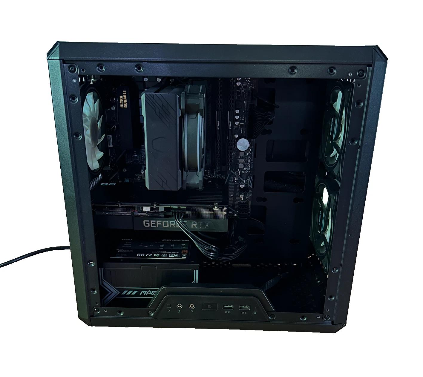 Performance 1080p/1440p Gaming PC RTX 3060 Ti Ryzen 5600 32GB RAM 1TB NVMe SSD WiFi Upgrade Path