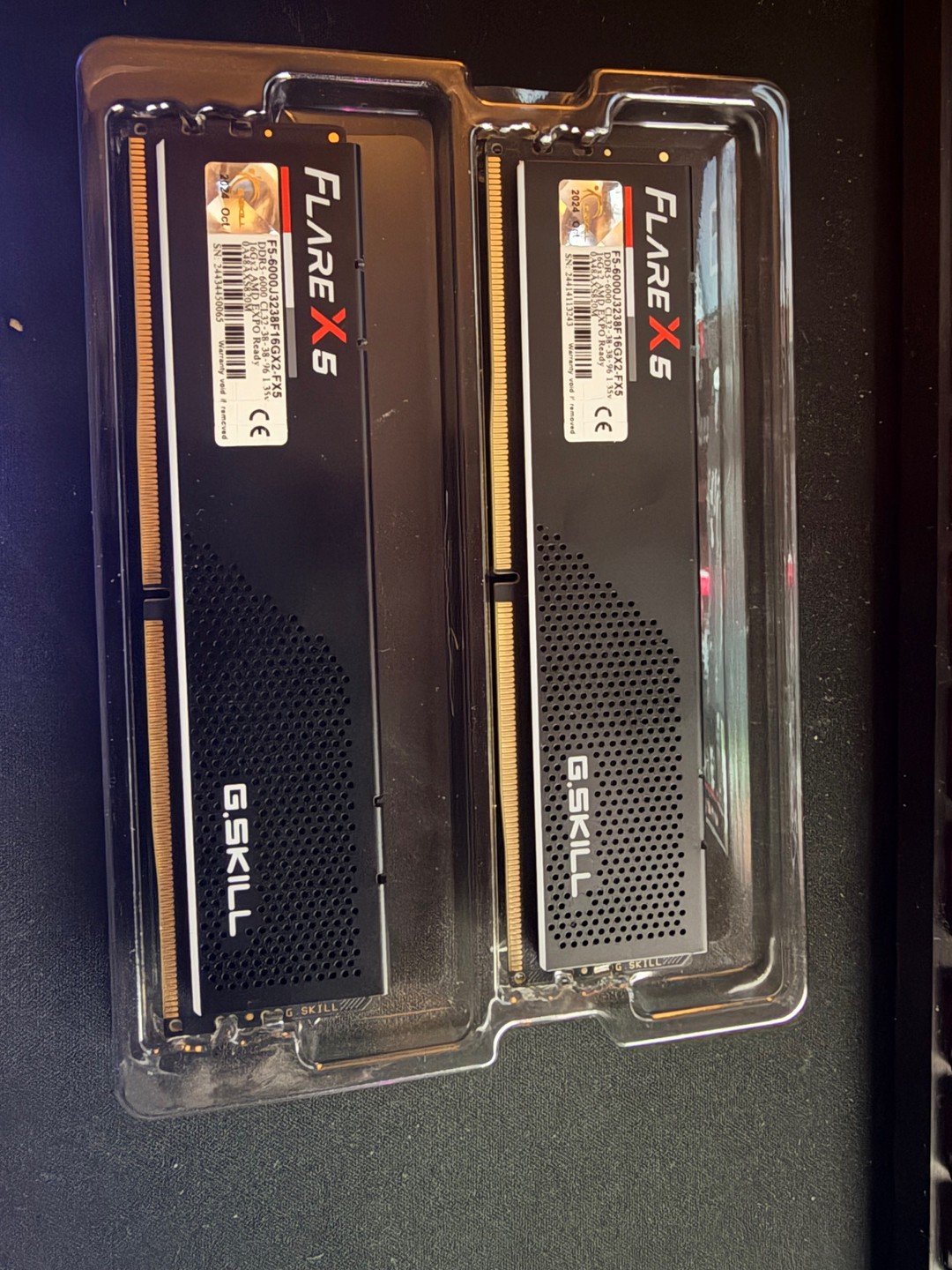 G.Skill Flare X5 Series 32GB (2 x 16GB) DDR5-6000 PC5-48000 CL32