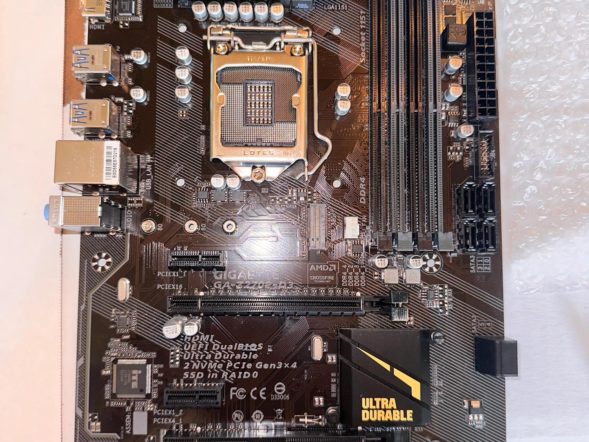 Gigabyte GA-Z270P-D3