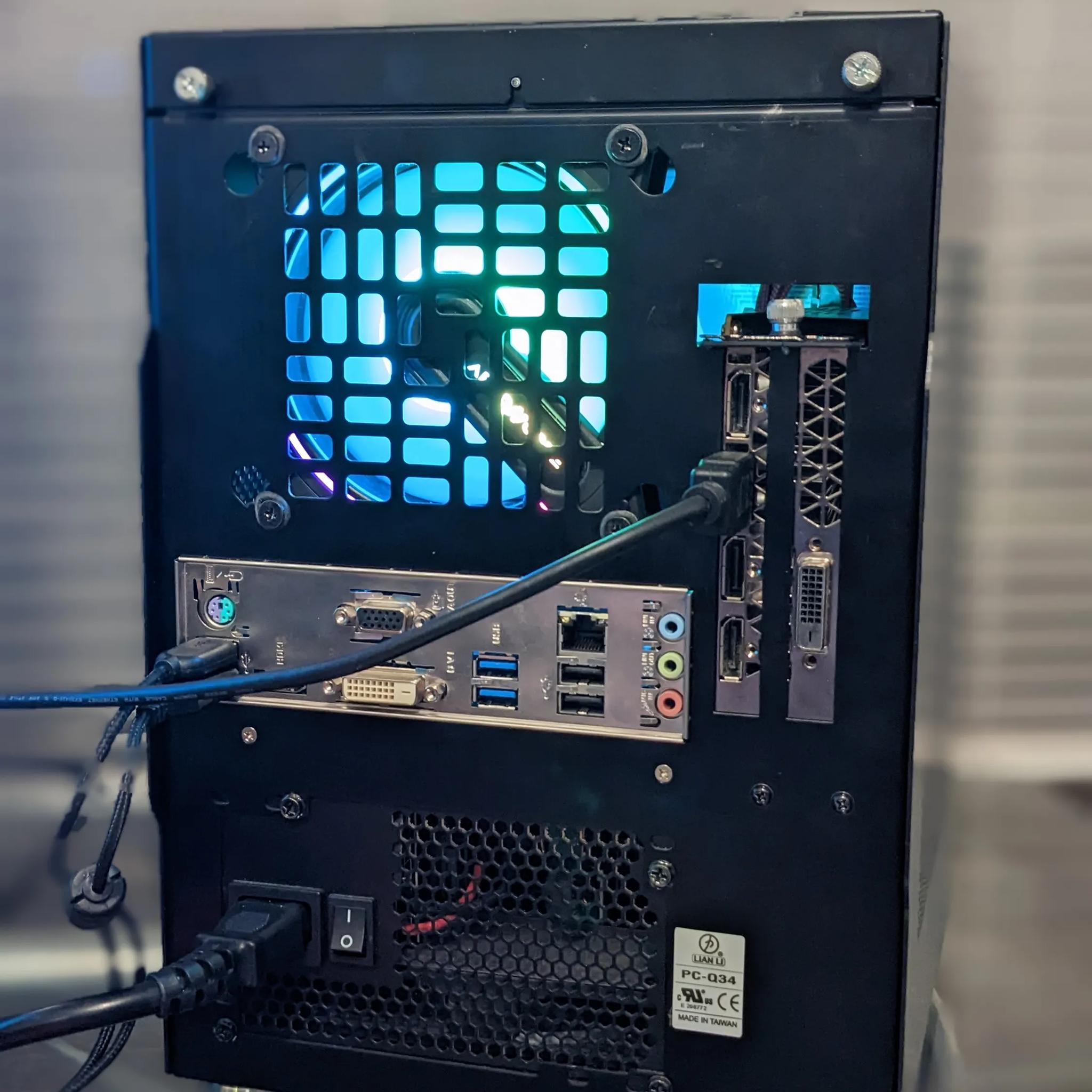 "Blade's Edge" Mini ITX Gaming PC - i7, 16gb RAM, GTX 1060, SSD/HDD, WiFi