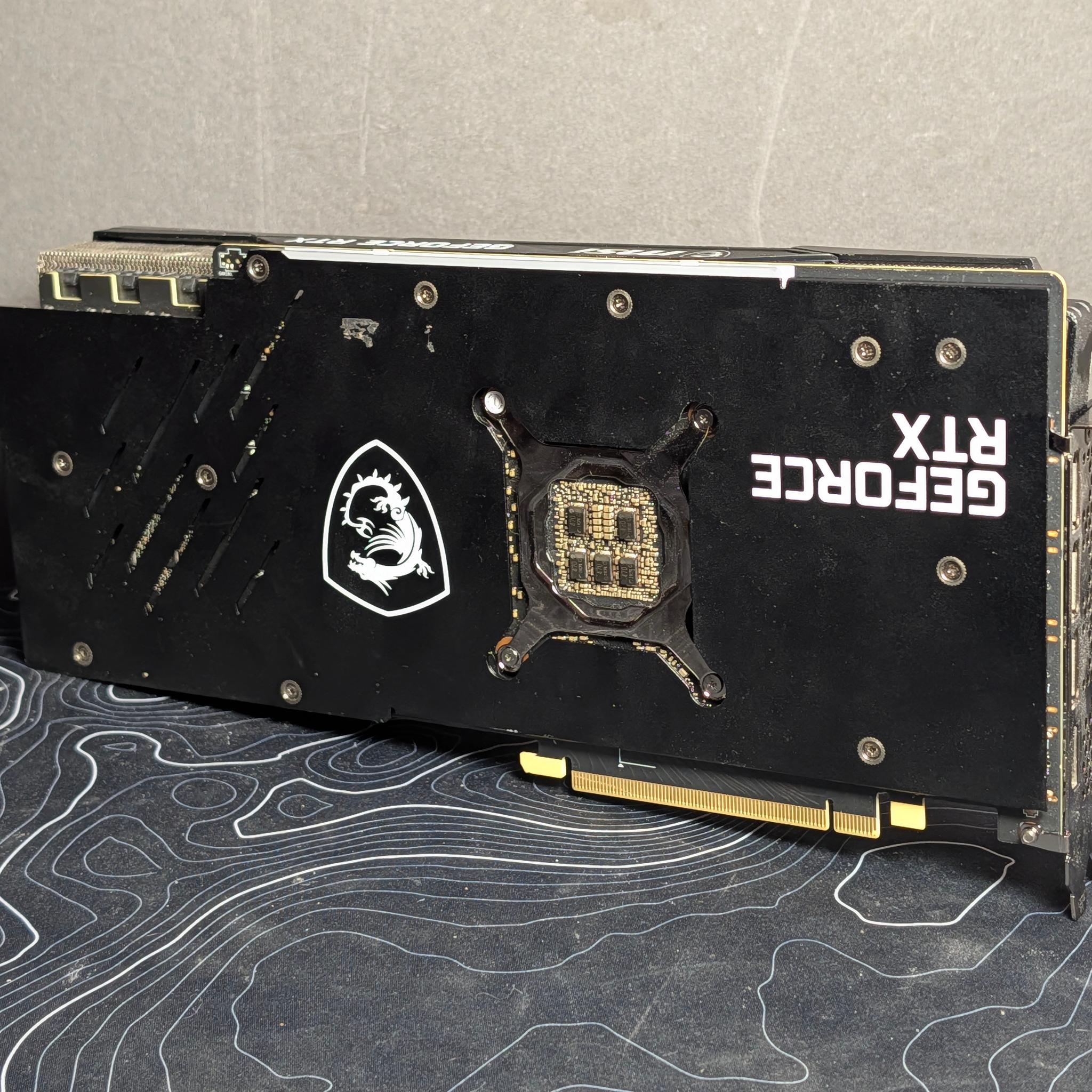 MSI GeForce RTX 3080 GAMING Z TRIO 10G LHR - For Parts