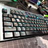 Logitech - G915 LIGHTSPEED TKL Mechanical GL Tactile Switch Gaming Keyboard