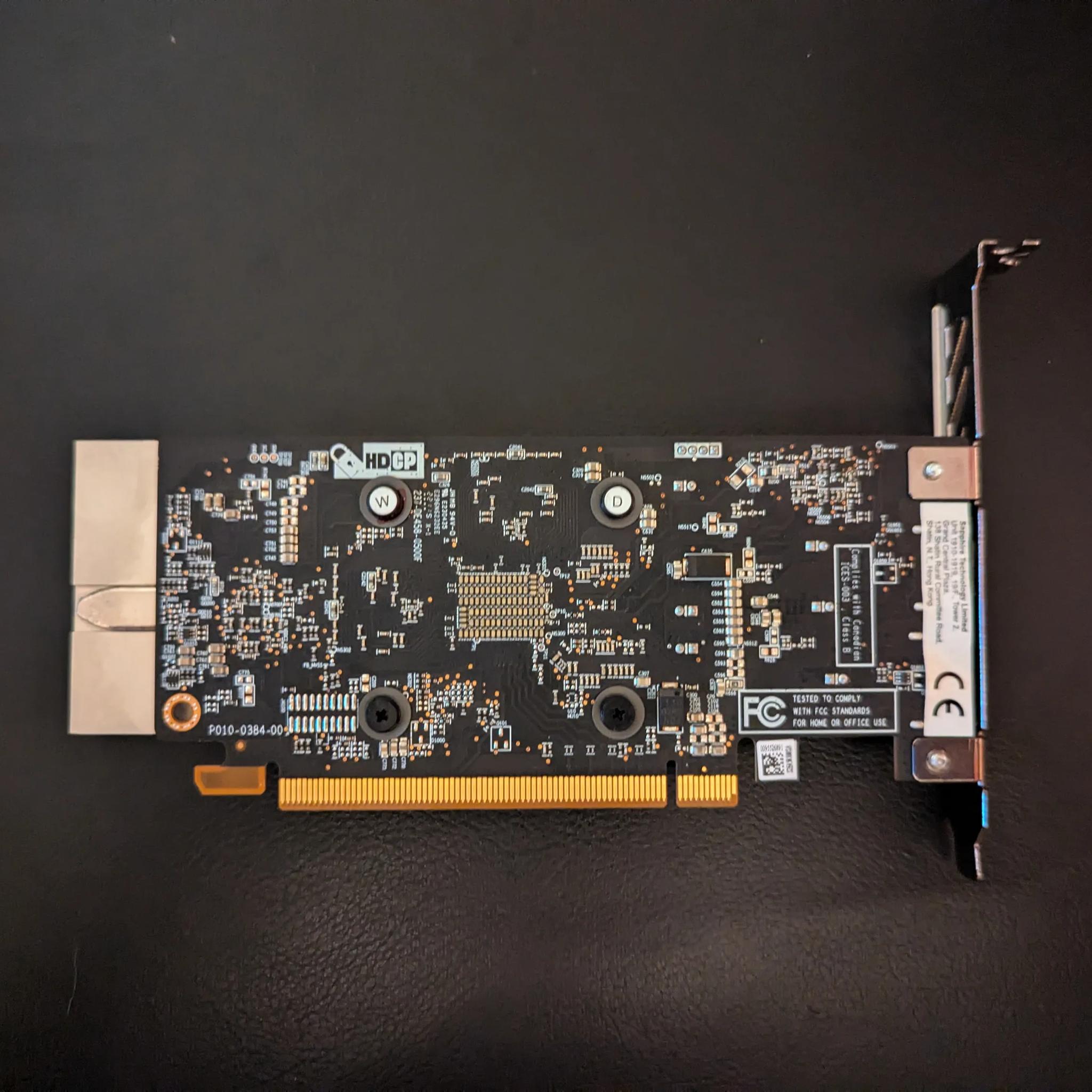 AMD RX 6400 low profile - 4gb